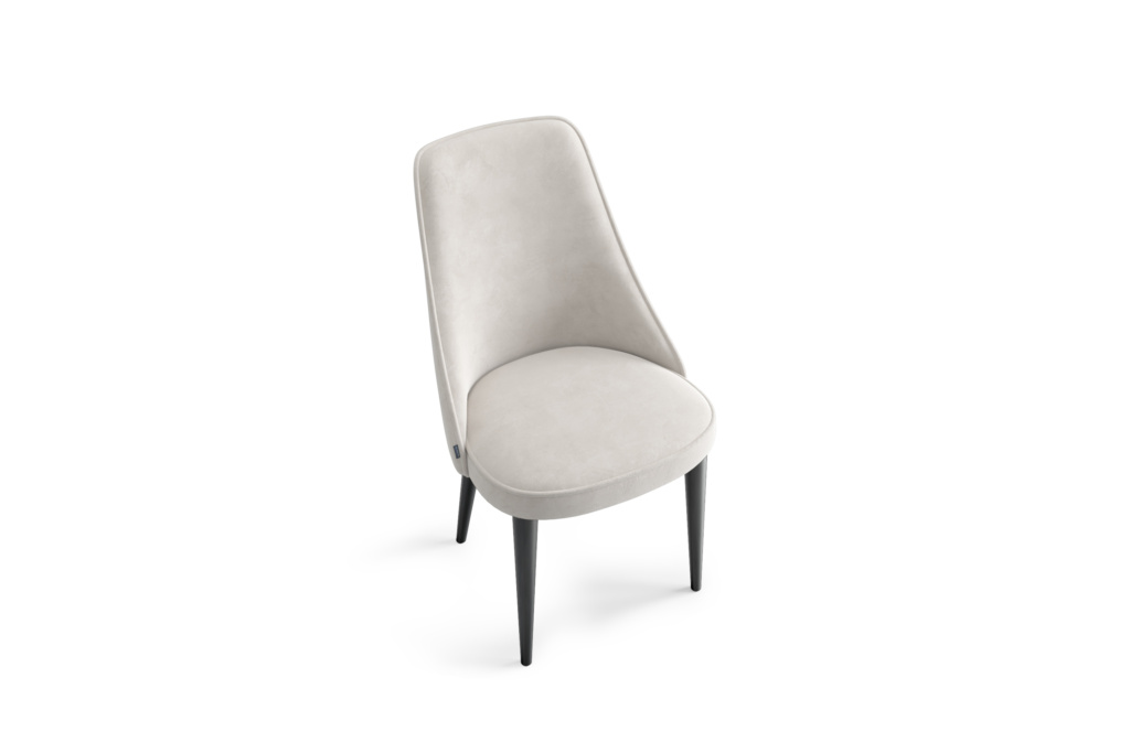 Современный стул Дейл с мягкой обивкой. Фото 3