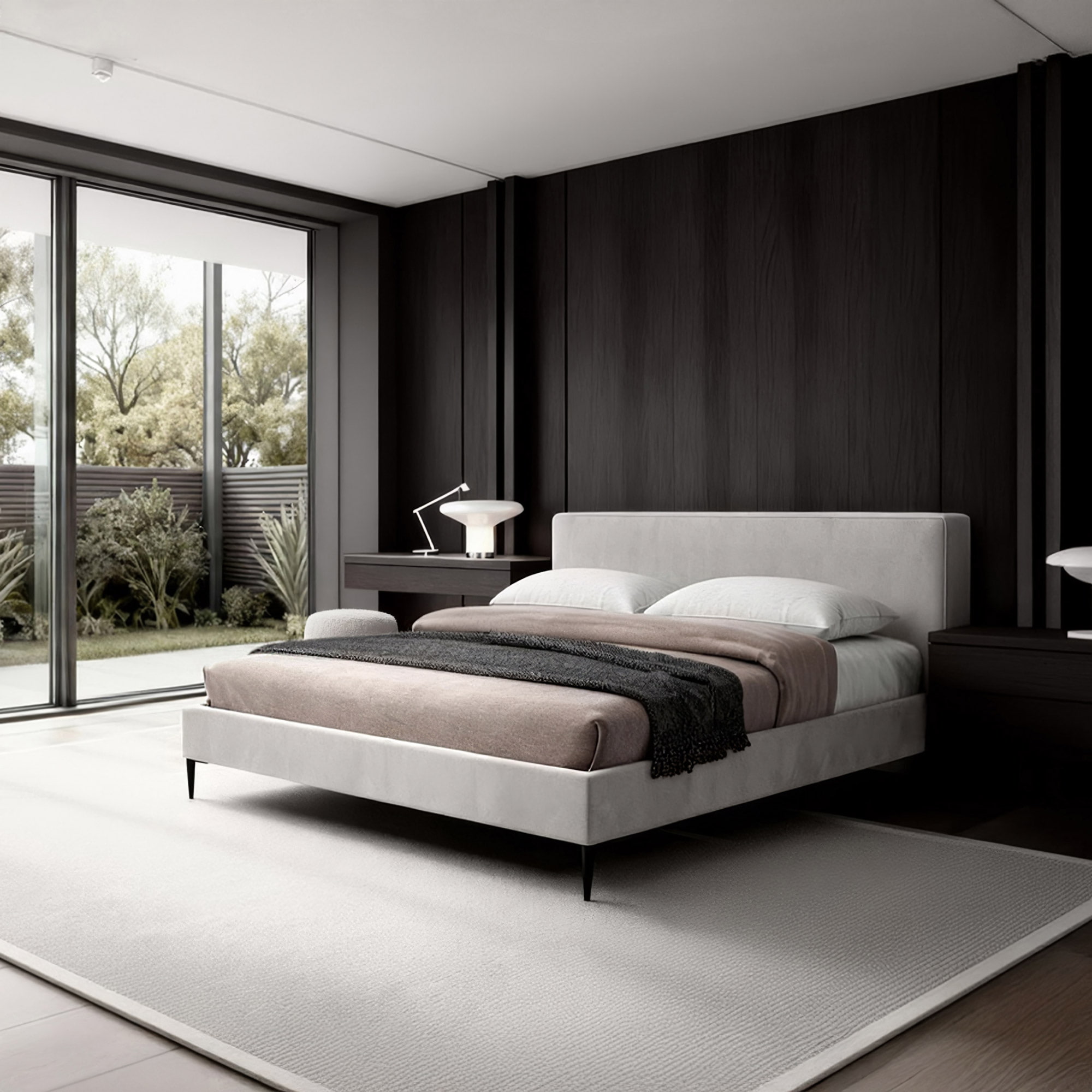 Двуспальная Кровать Портер на ножках . Фото 6