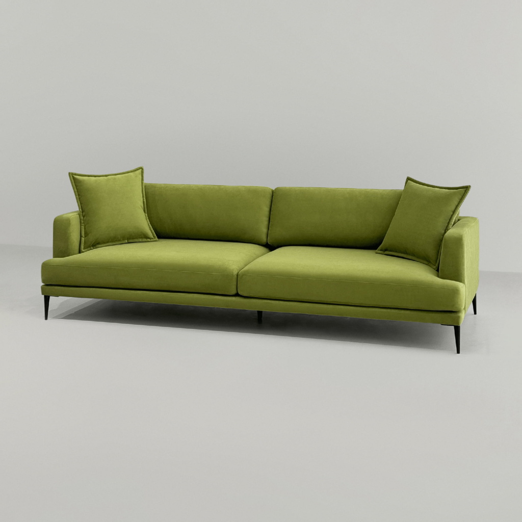 Диван Марло в интерьере в обивке: Egida Teddy 035. Фото 9