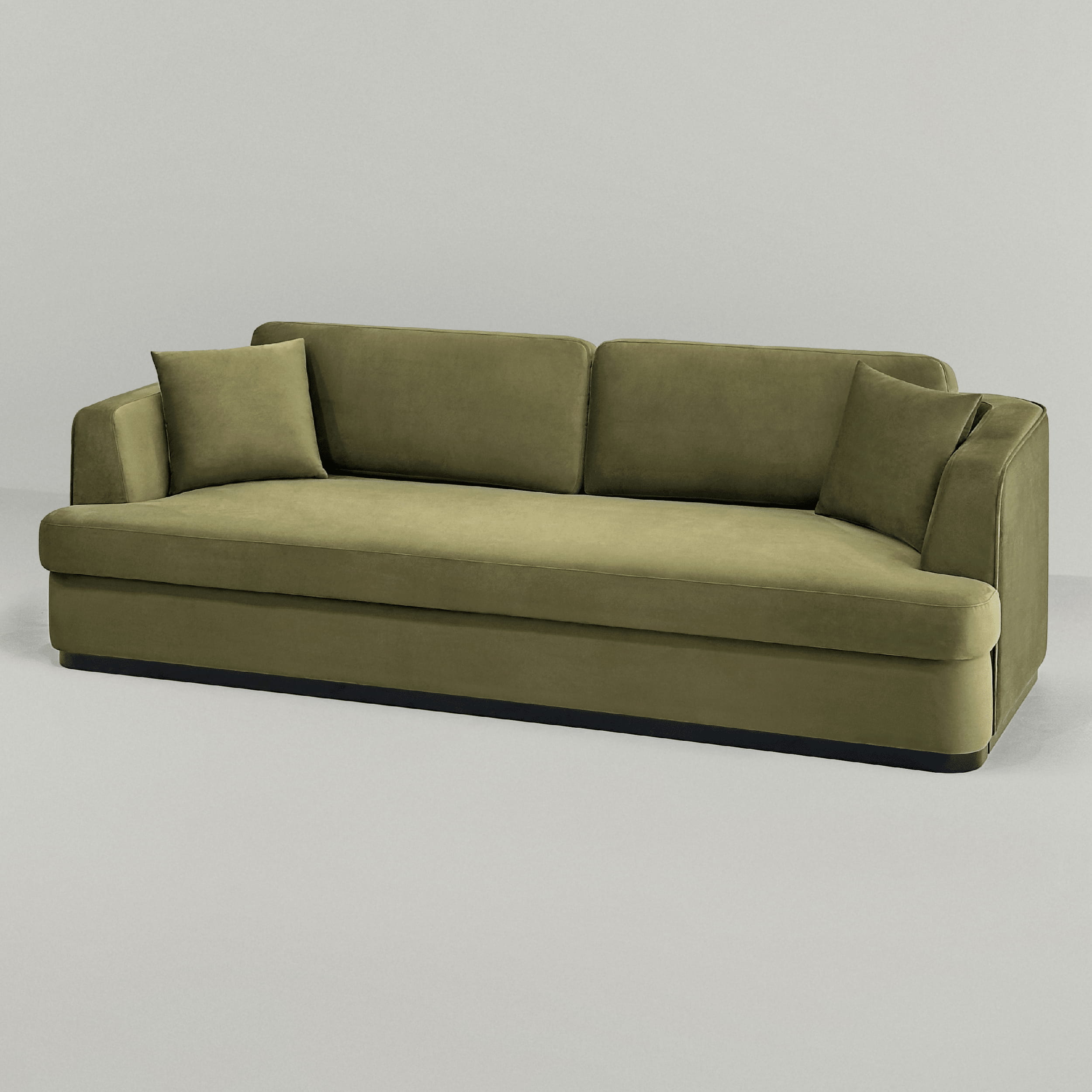 Диван Морти в интерьере в обивке: Tiffany 35. Фото 11