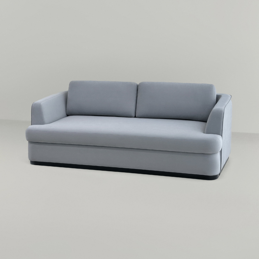 Диван Морти в интерьере в обивке: Parma 1013 Gray. Фото 14