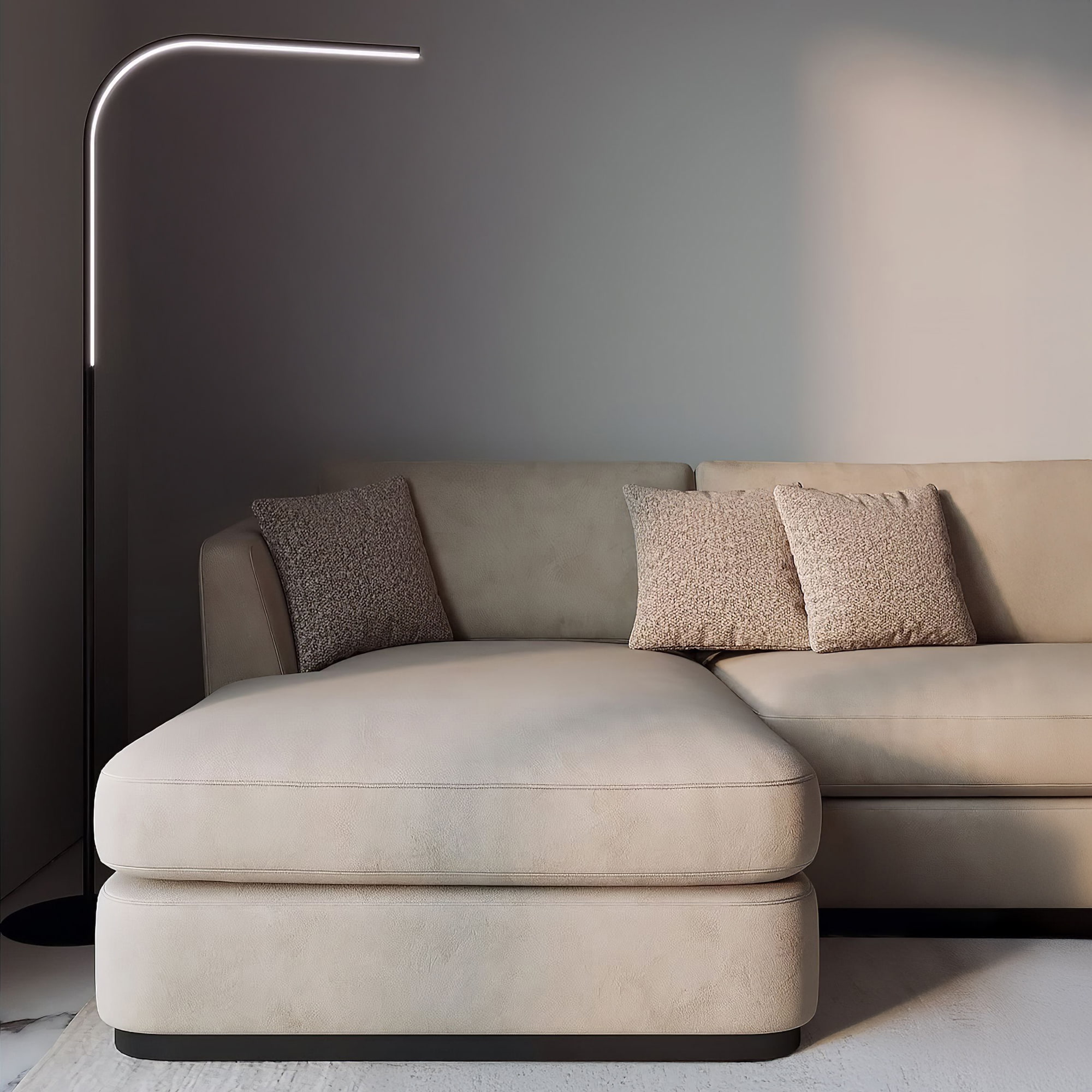 Диван Морти в интерьере в обивке: Vogue 02, дизайн от: Наталья Жукова. Фото 7