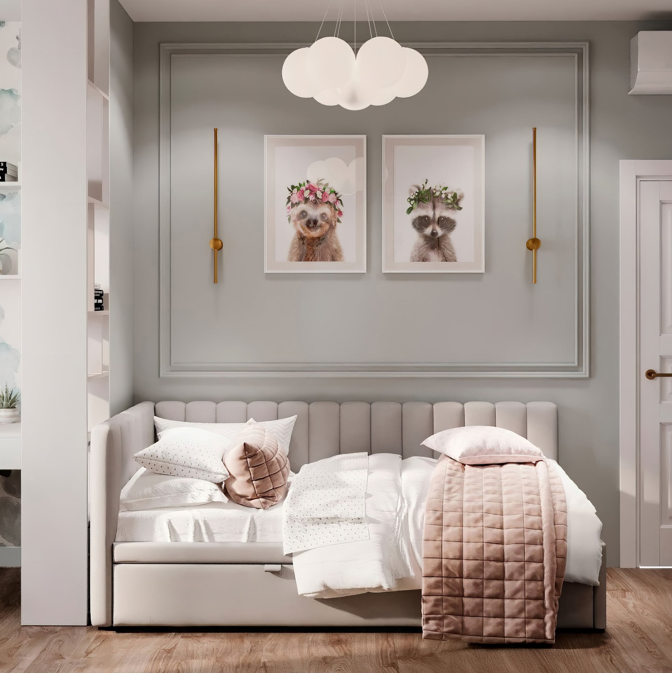 Детская кровать Натан с одним бортом . Фото 10