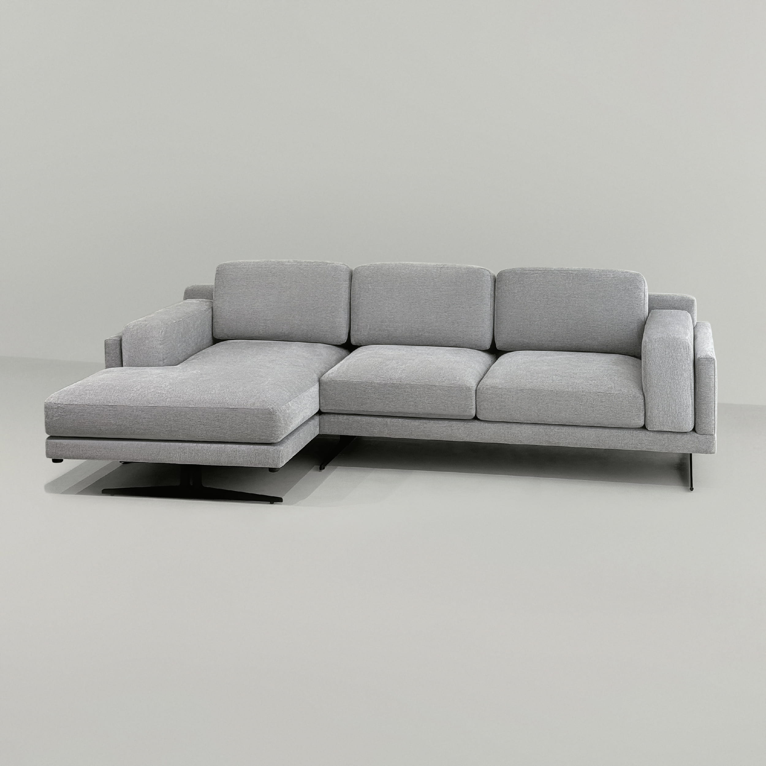 Диван Пайк в интерьере в обивке: Artex Grey 17. Фото 8