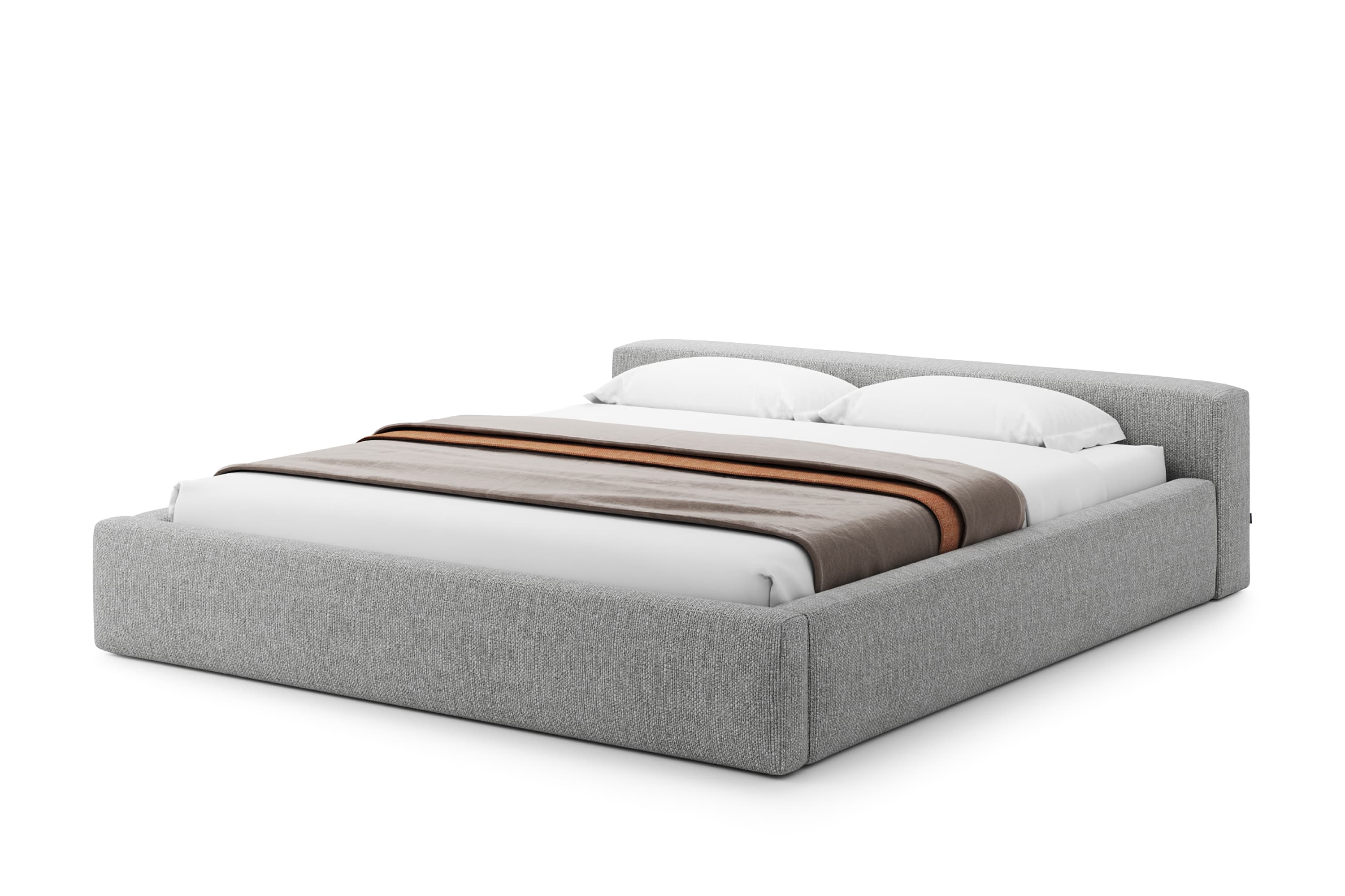 Двуспальная Низкая кровать Каспер Mini  размер 180x200 см. Фото 2