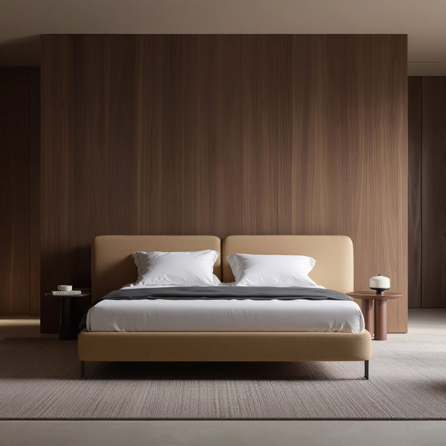 Двуспальная Кровать Тадао на ножках . Фото 6