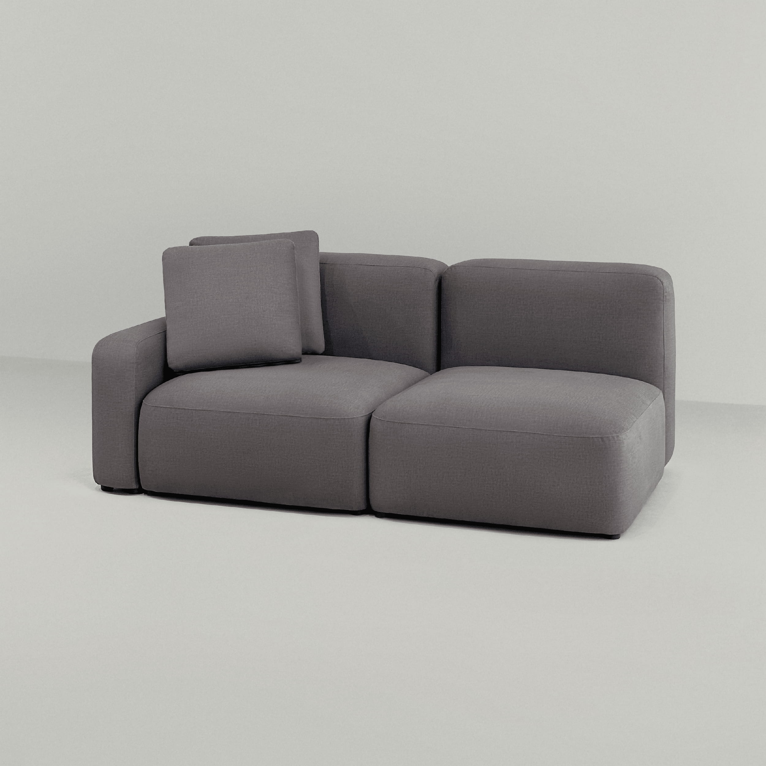 Диван Кермит в интерьере в обивке: Domiart Marbel 101. Фото 22