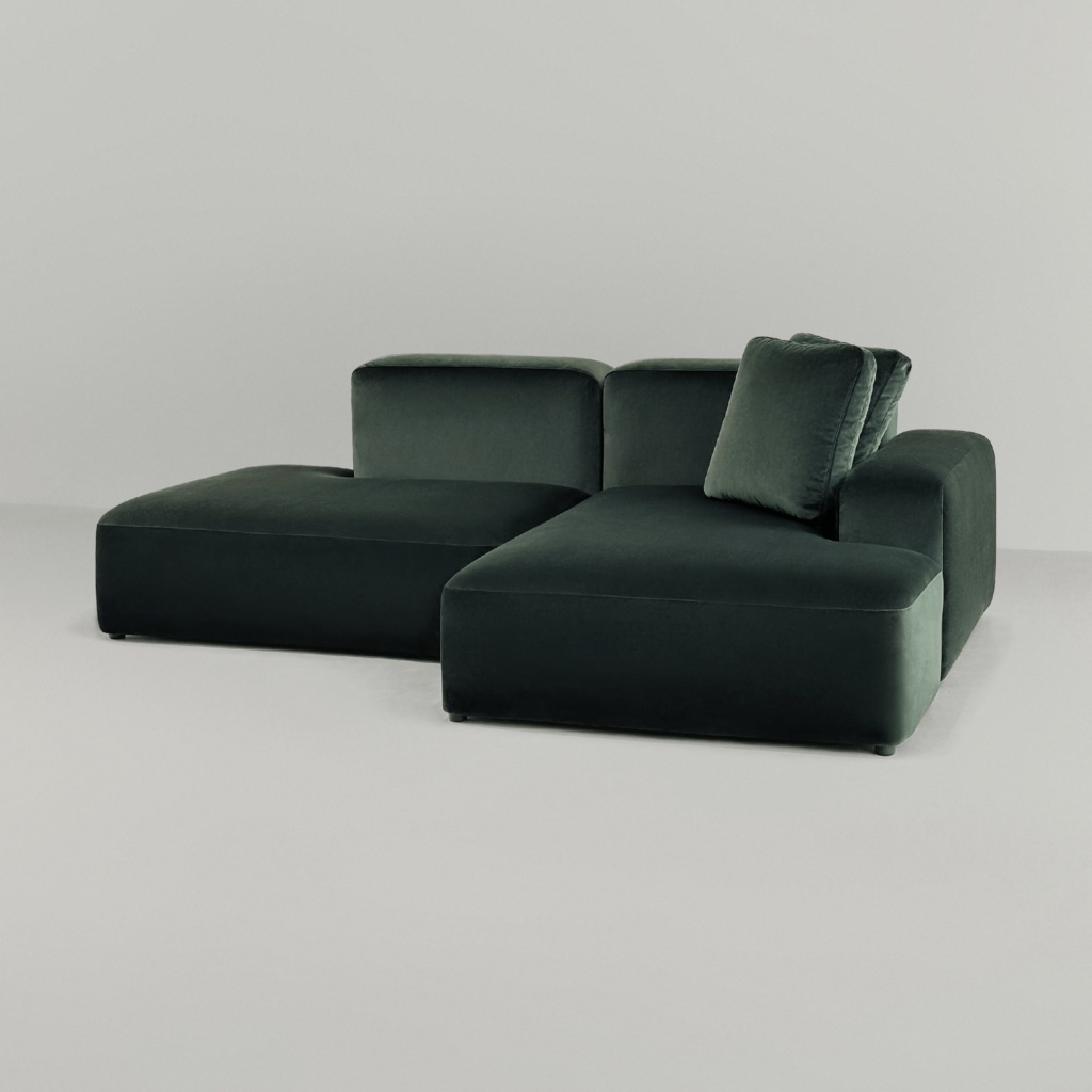 Диван Кермит раскладной в интерьере в обивке: Art Vision Paddington 36. Фото 19