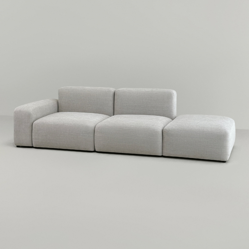 Диван Кермит в интерьере в обивке: Fancy Fabric Adriana 03. Фото 27