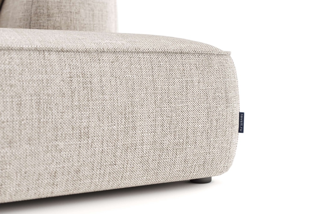 Угловой Диван Леман двусторонний с открытым краем. Фото 5