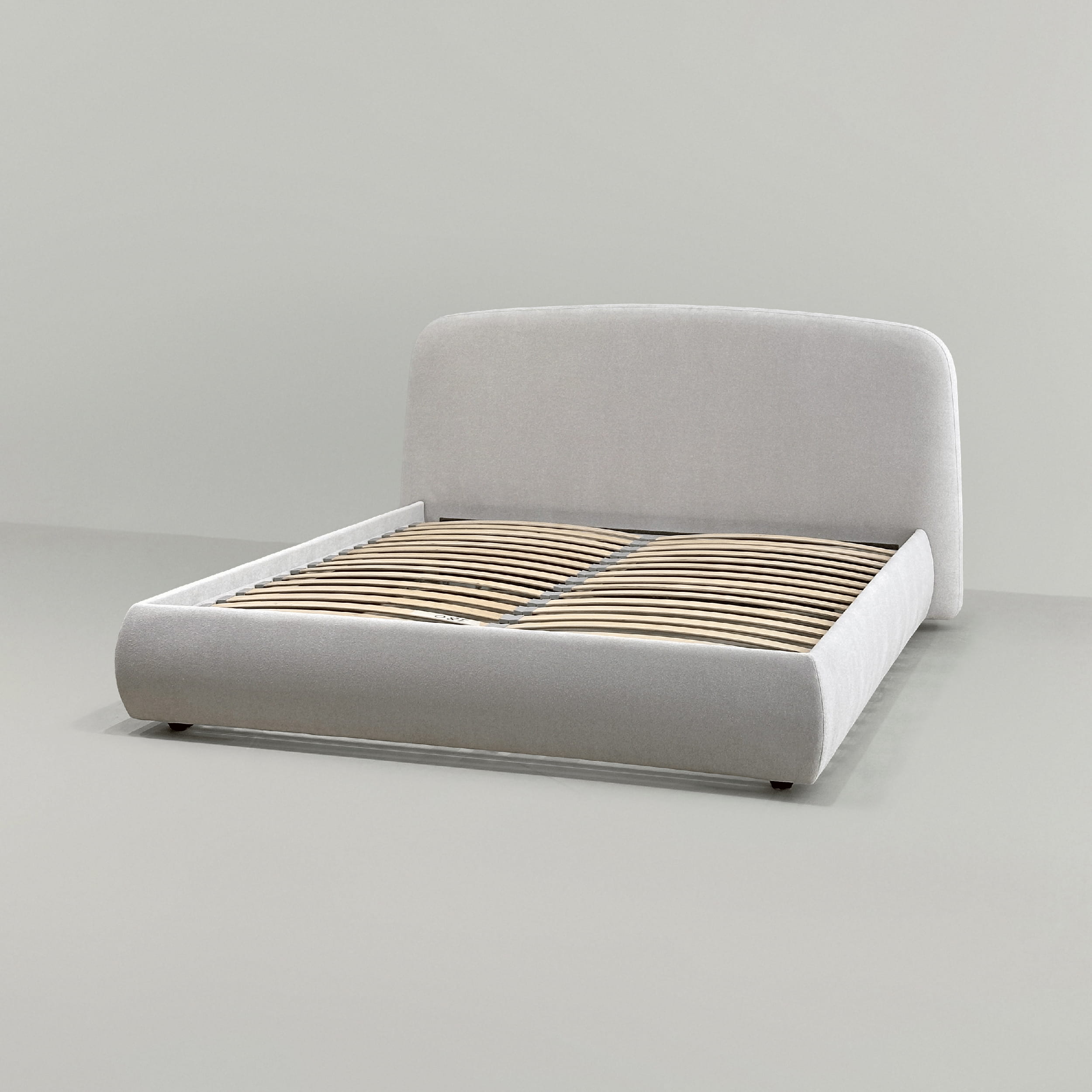 Кровать Конор с подъемным механизмом в интерьере в обивке: Souz Clarins 100. Фото 6