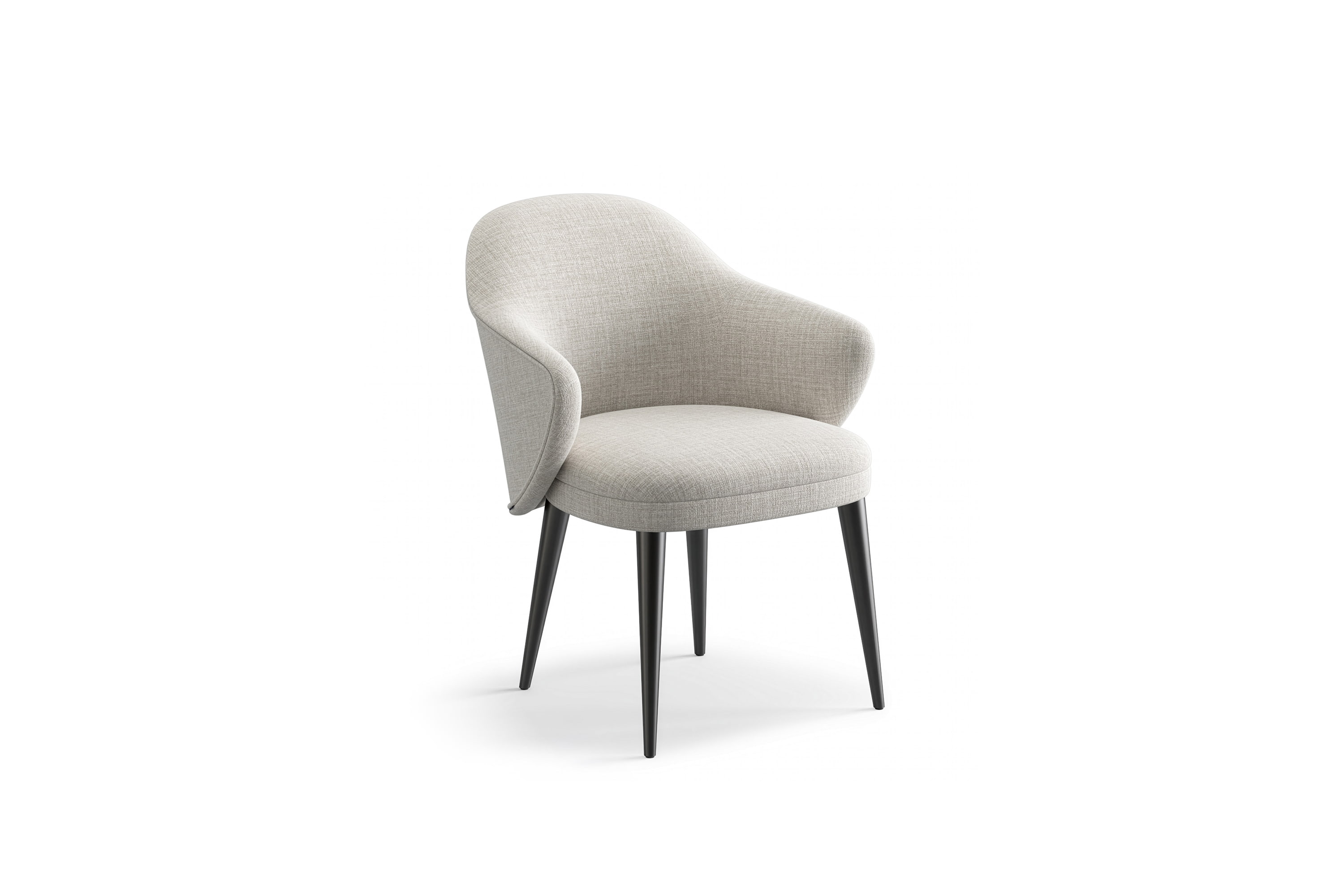 Дизайнерское полукресло Энди с подлокотниками. Фото 2