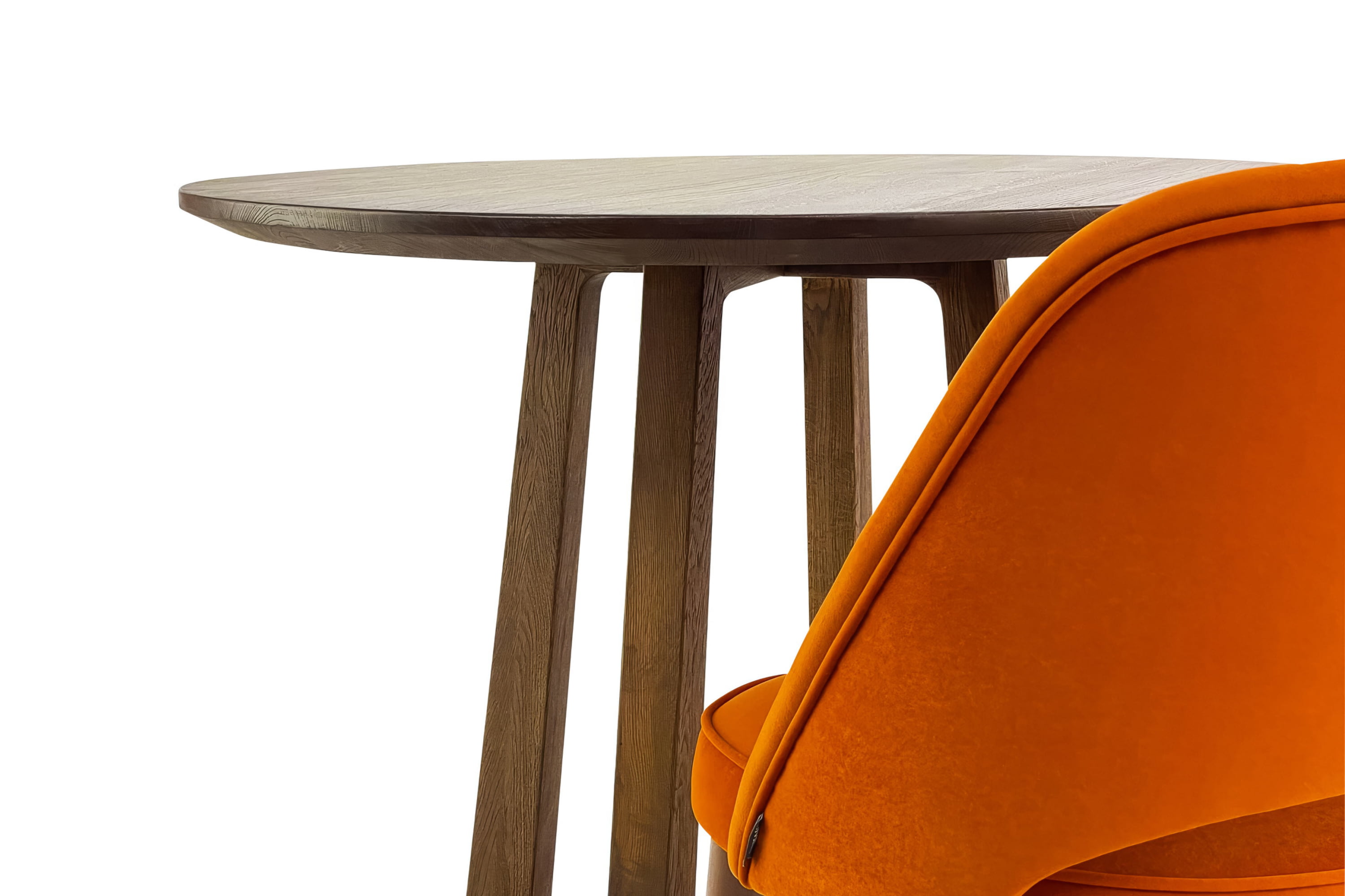 Круглый Обеденный стол Картер обеденный. Фото 4