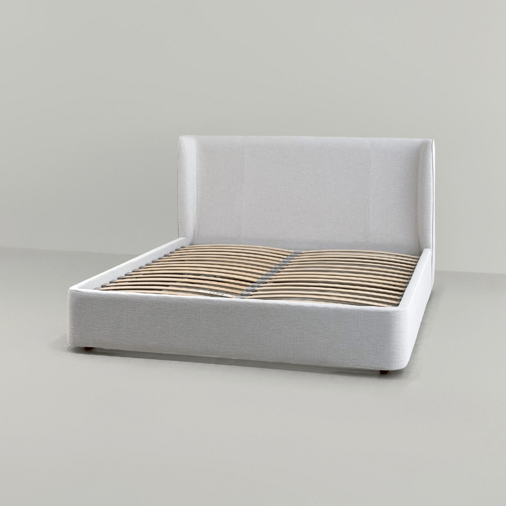 Кровать Мартин с подъемным механизмом в интерьере в обивке: No-frames Cos col.01. Фото 5