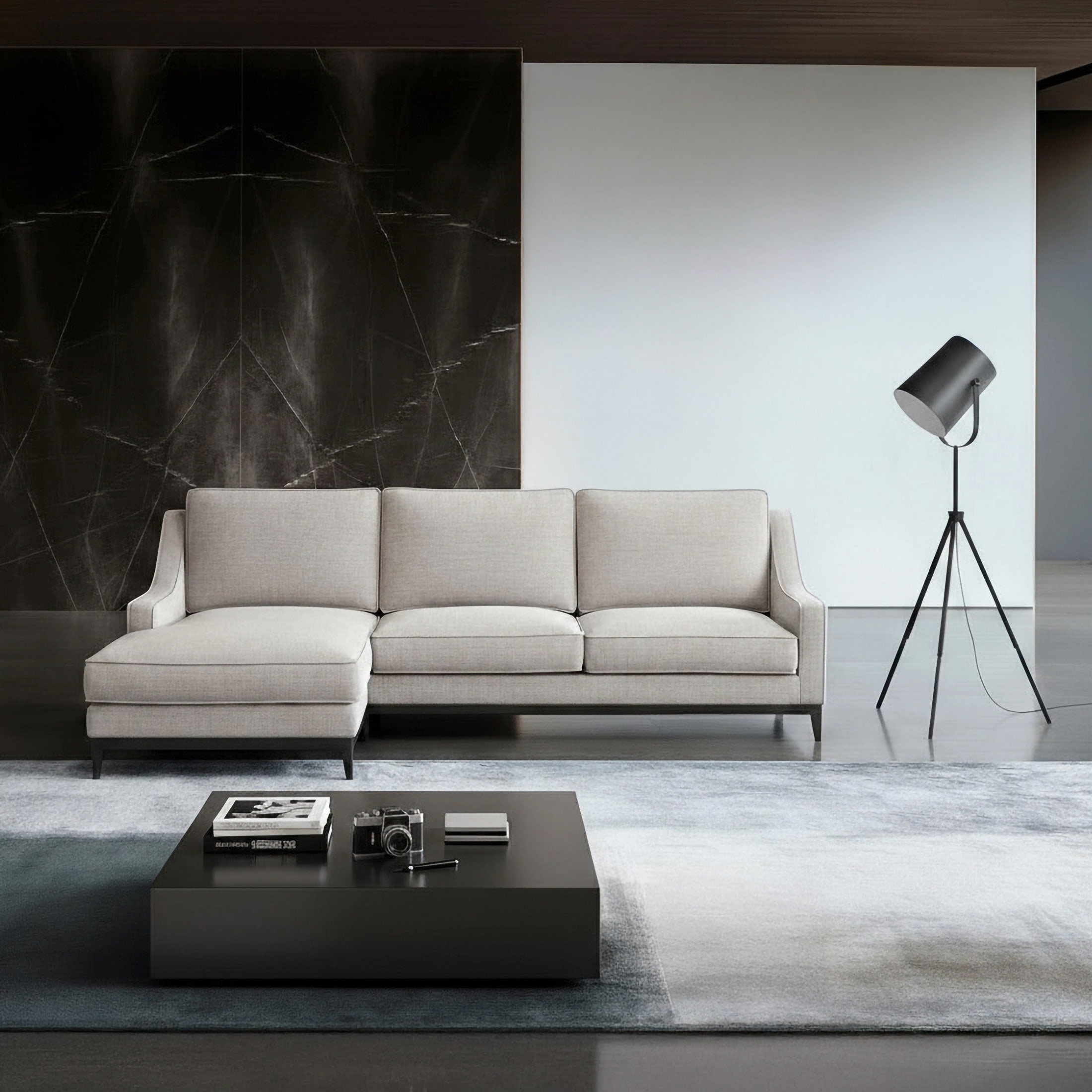 Прямой Диван Майк на ножках раскладной двухместный. Фото 18