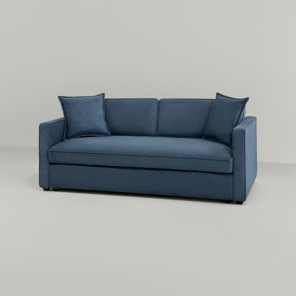 Диван Стив раскладной в интерьере в обивке: Domiart Piano 13. Фото 10