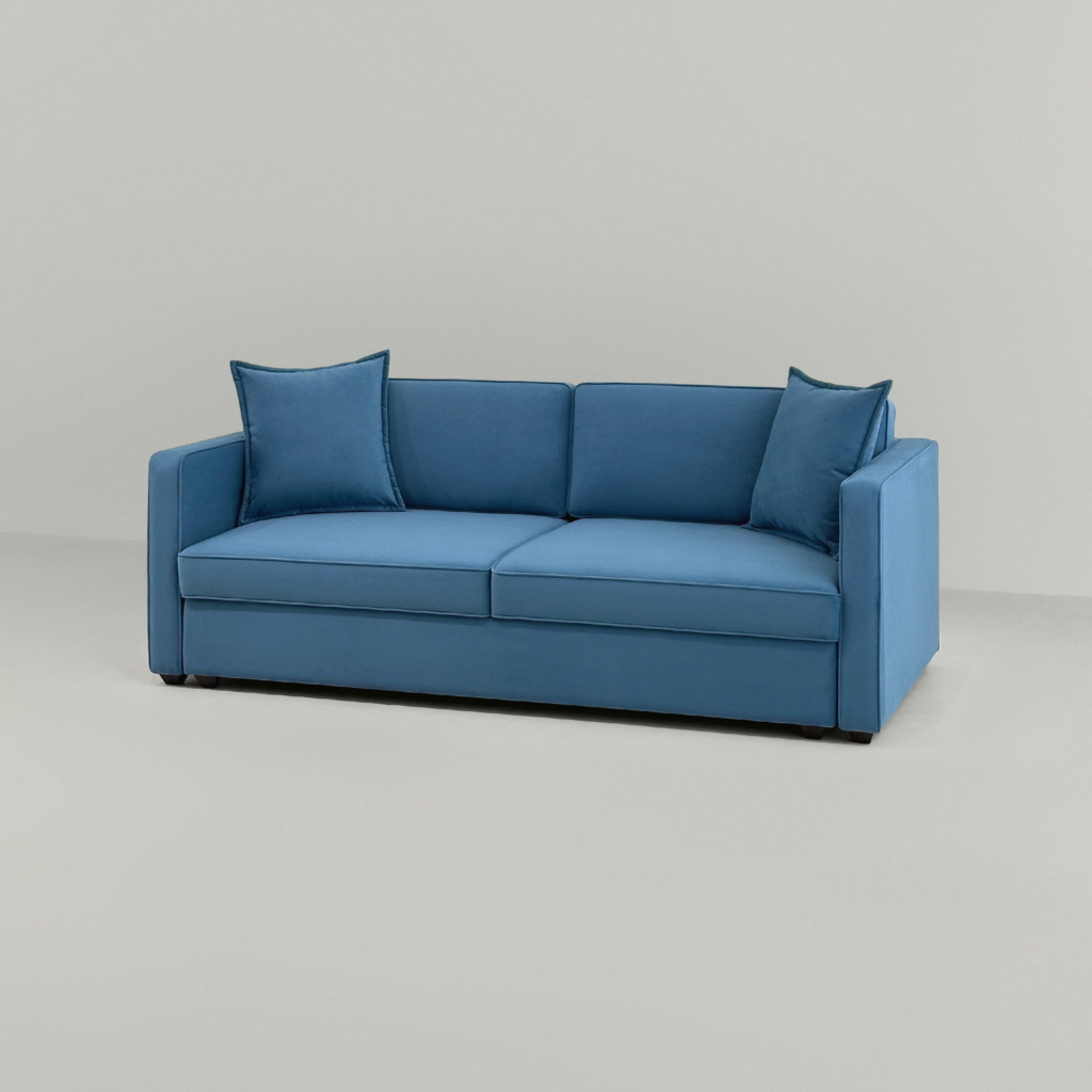 Диван Стив раскладной в интерьере в обивке: Domiart Parma 1018. Фото 11