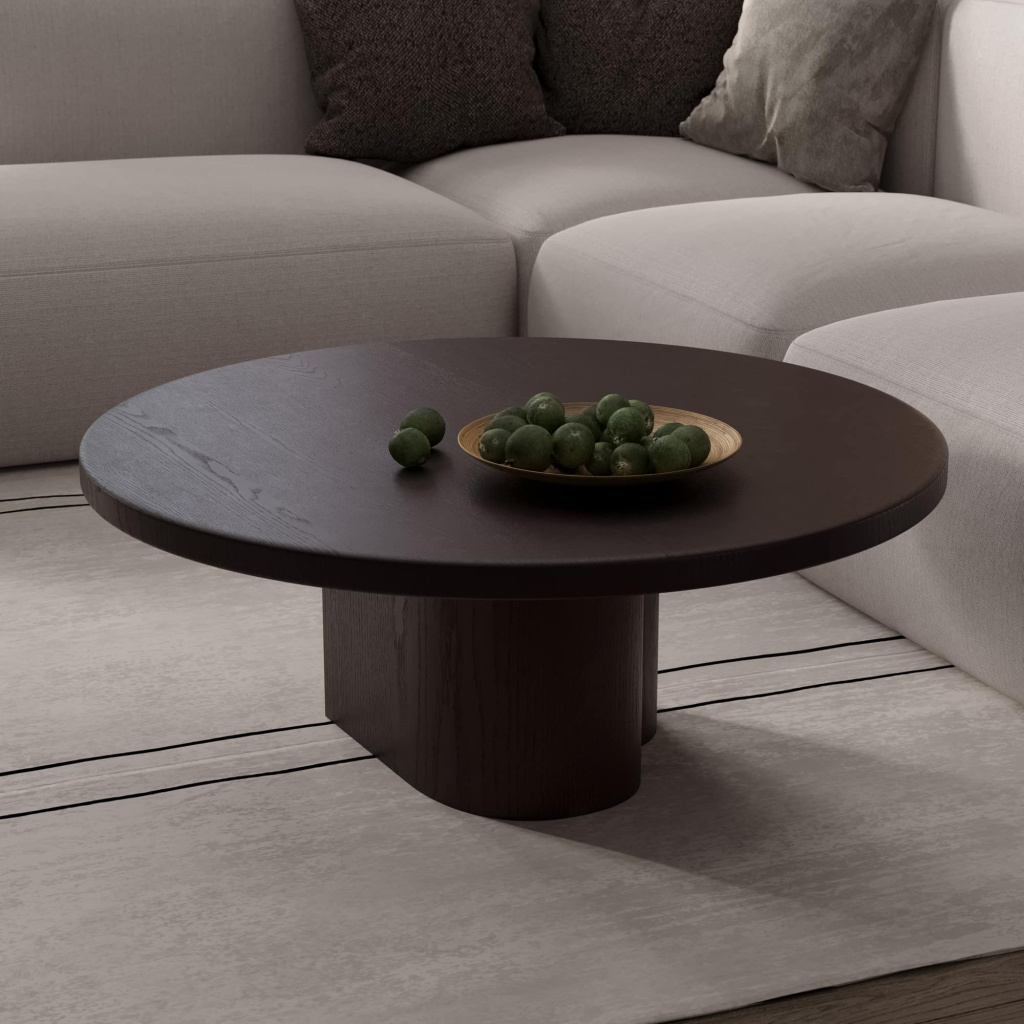 Журнальный стол Валентин шпон дуба в интерьере. Фото 2