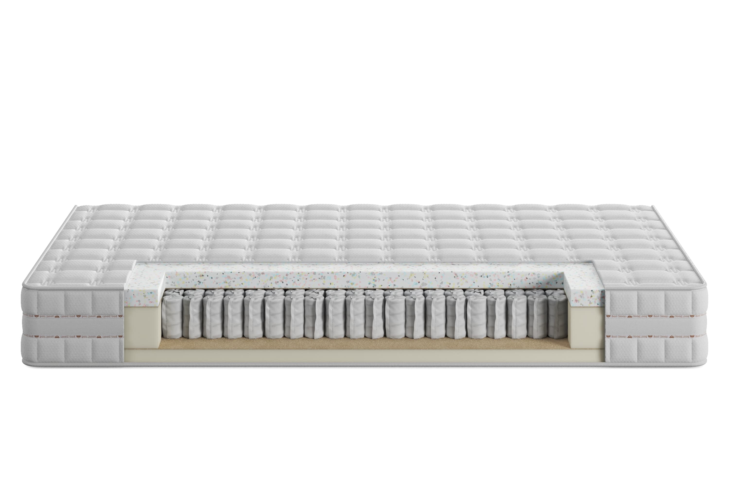 Двухсторонний матрас Фьюджи Уно высокой и умеренно-высокой жесткости детский  размер 190x90 см. Фото 1