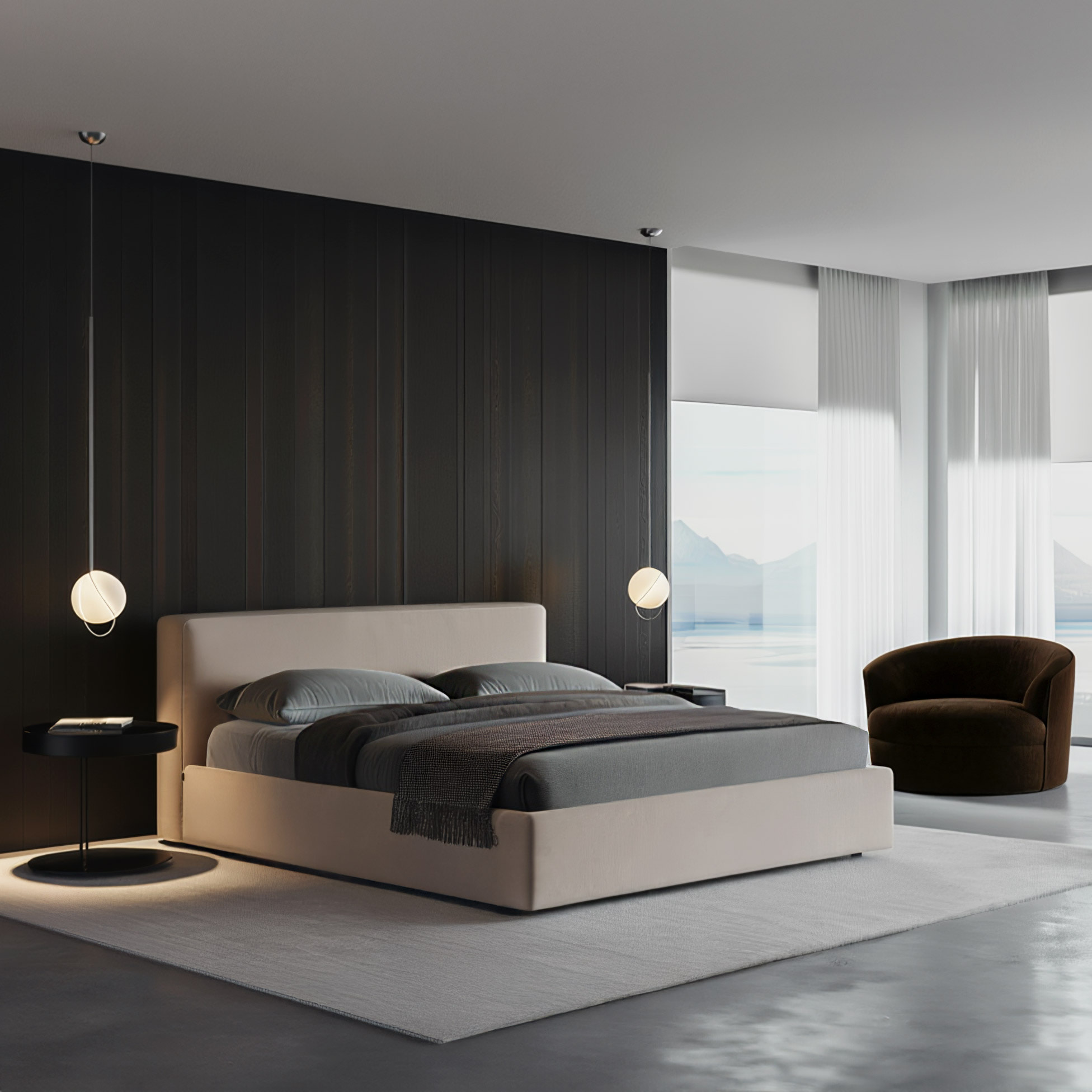 Двуспальная Кровать Портер с подъемным механизмом . Фото 8