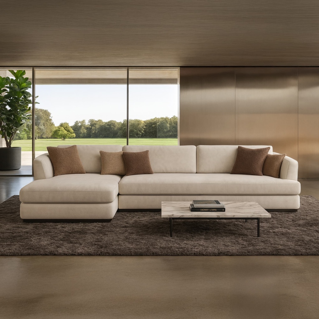 Диван Морти в интерьере в обивке: Marino 02. Фото 1