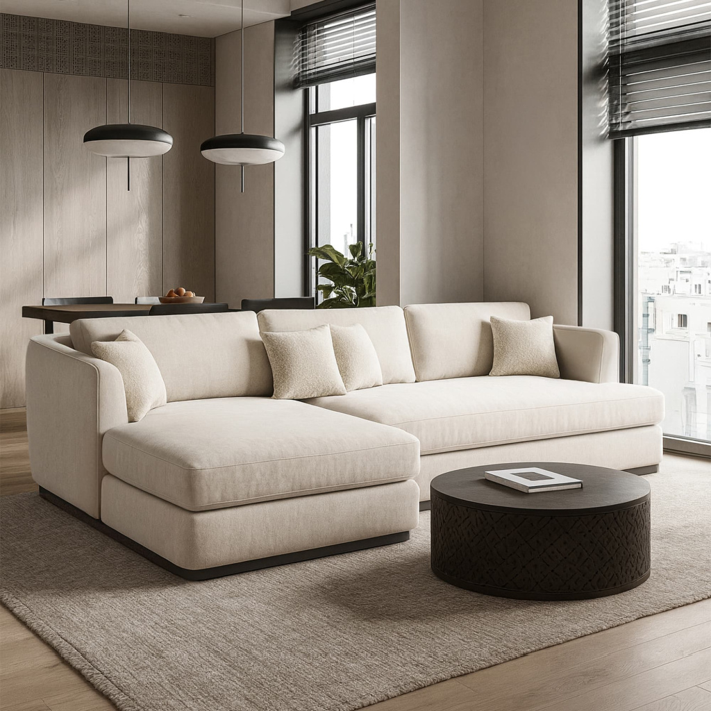 Диван Морти в интерьере в обивке: Lazio 17. Фото 2