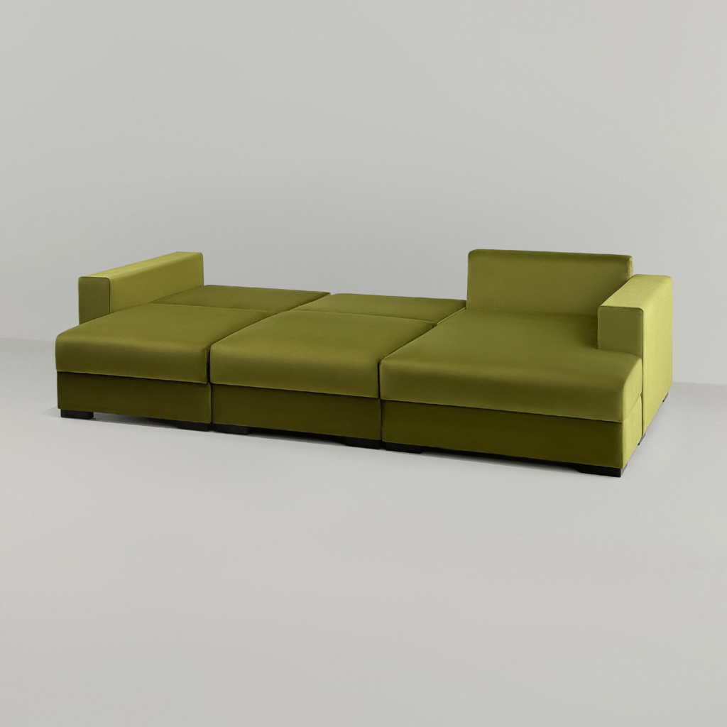 Диван Паркер раскладной в интерьере в обивке: Nortex Tiffany 09. Фото 21