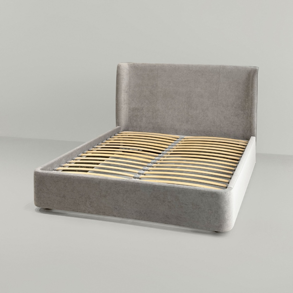 Кровать Мартин с подъемным механизмом в интерьере в обивке: ArtVision Laska 04. Фото 9