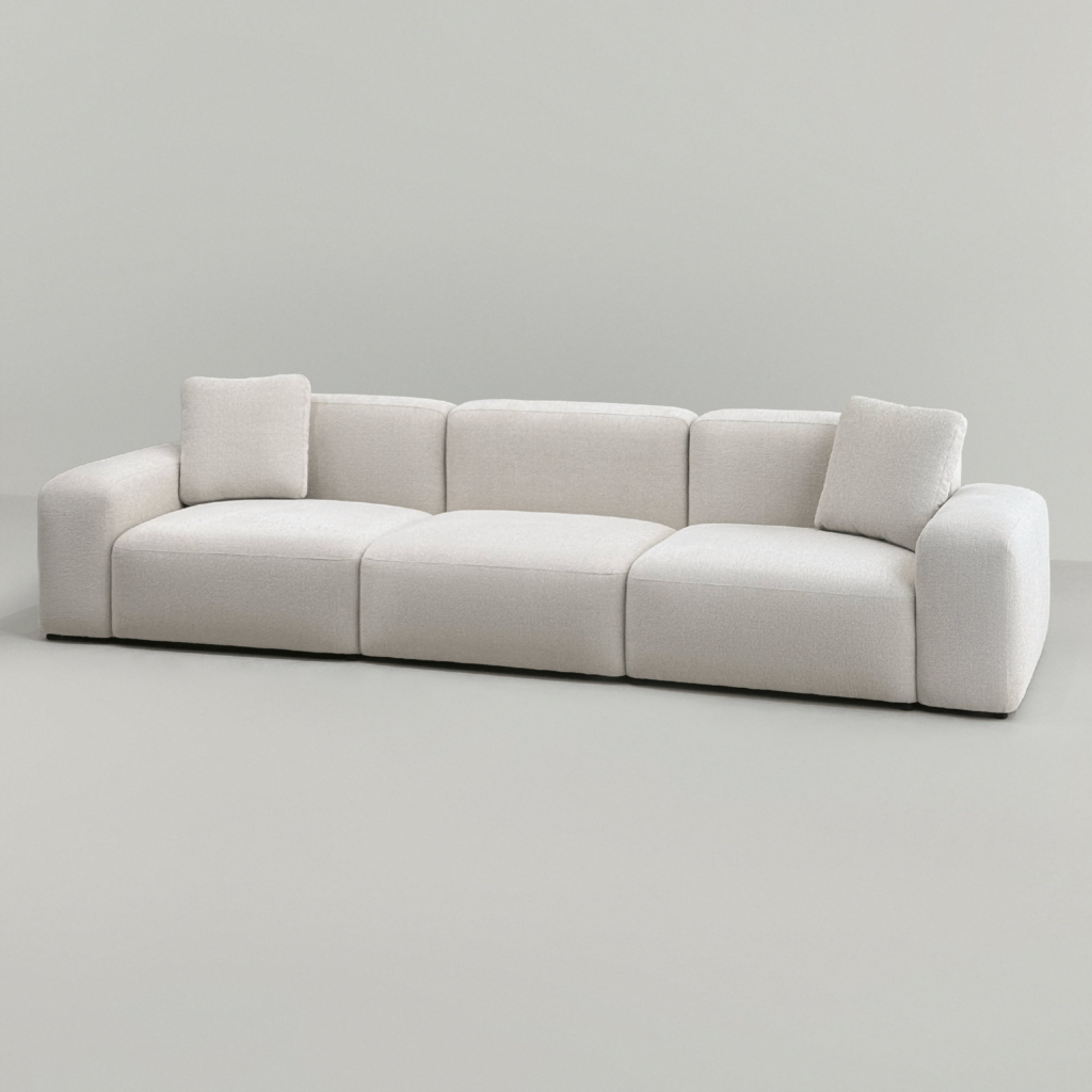 Диван Кермит в интерьере в обивке: Art Vision Frost 2. Фото 24