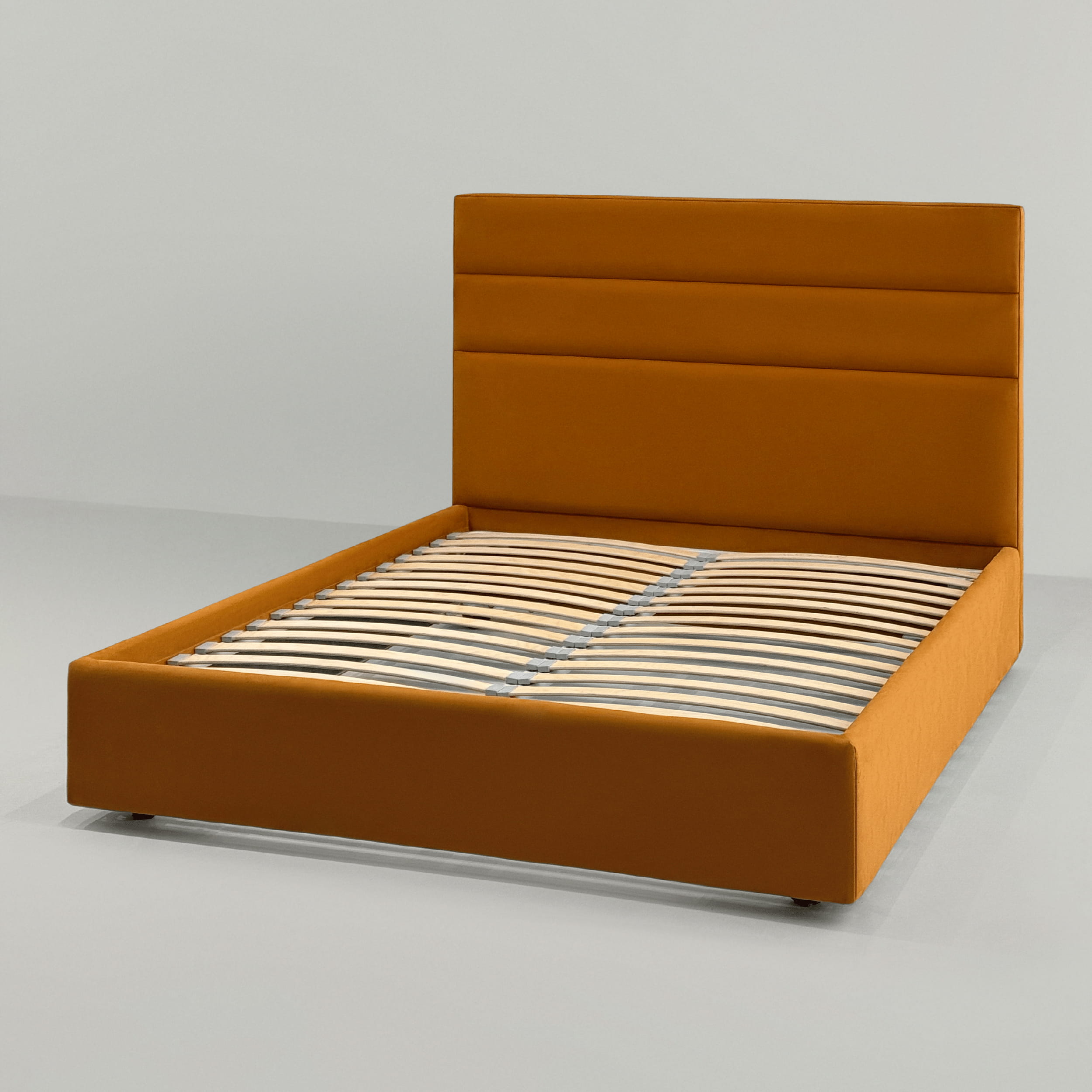 Кровать Колин с подъемным механизмом в интерьере в обивке: Mocka 07. Фото 8