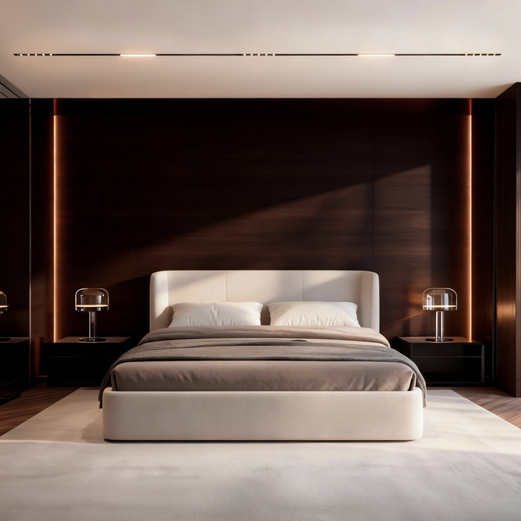 Кровать Мартин с подъемным механизмом в интерьере в обивке: No-frames Fly 02. Фото 1