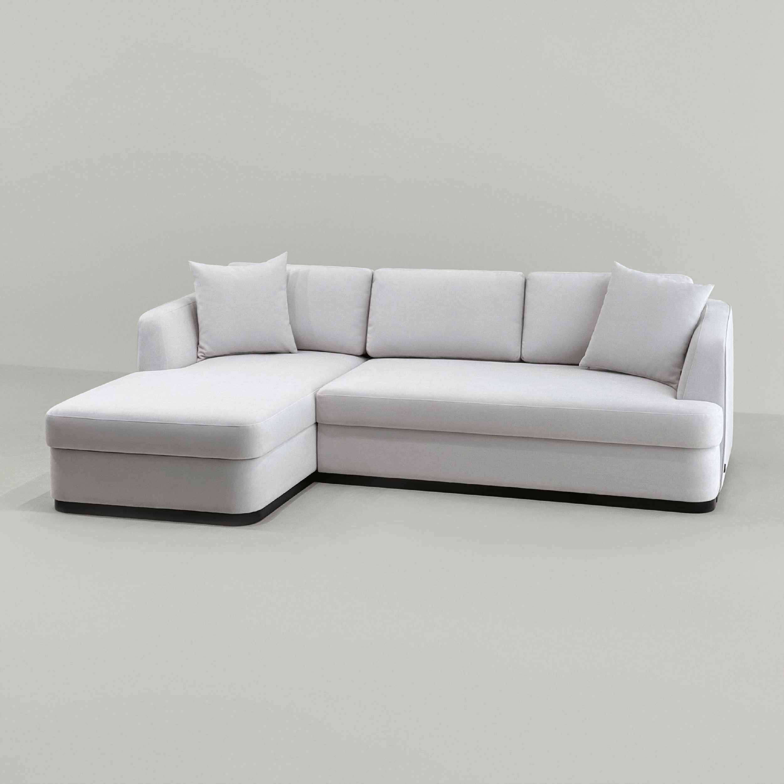 Диван Морти раскладной в интерьере в обивке: Egida Teddy 302. Фото 11