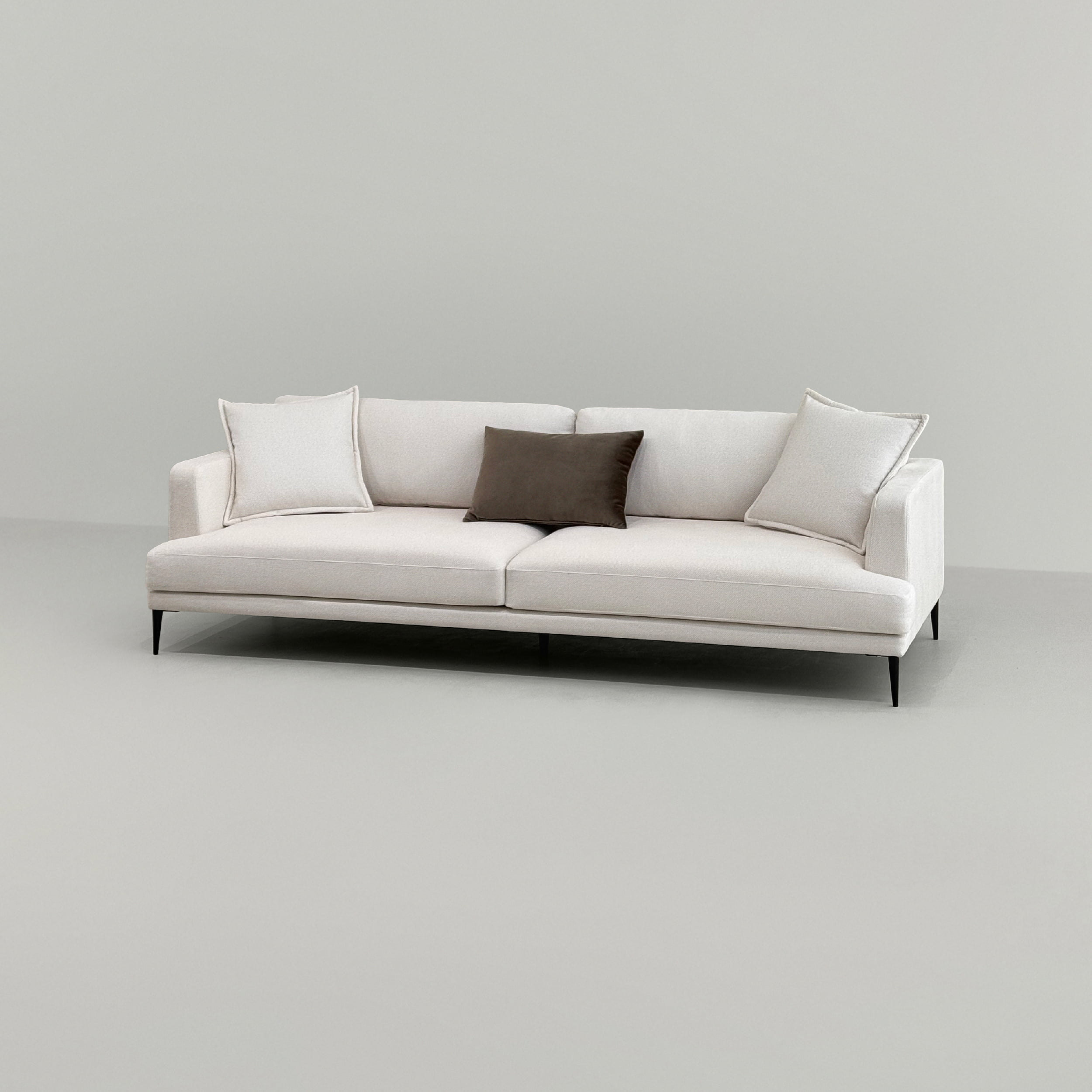 Диван Марло в интерьере в обивке: Domiart Bubble 15 White / Art Vision Paddington 39. Фото 8