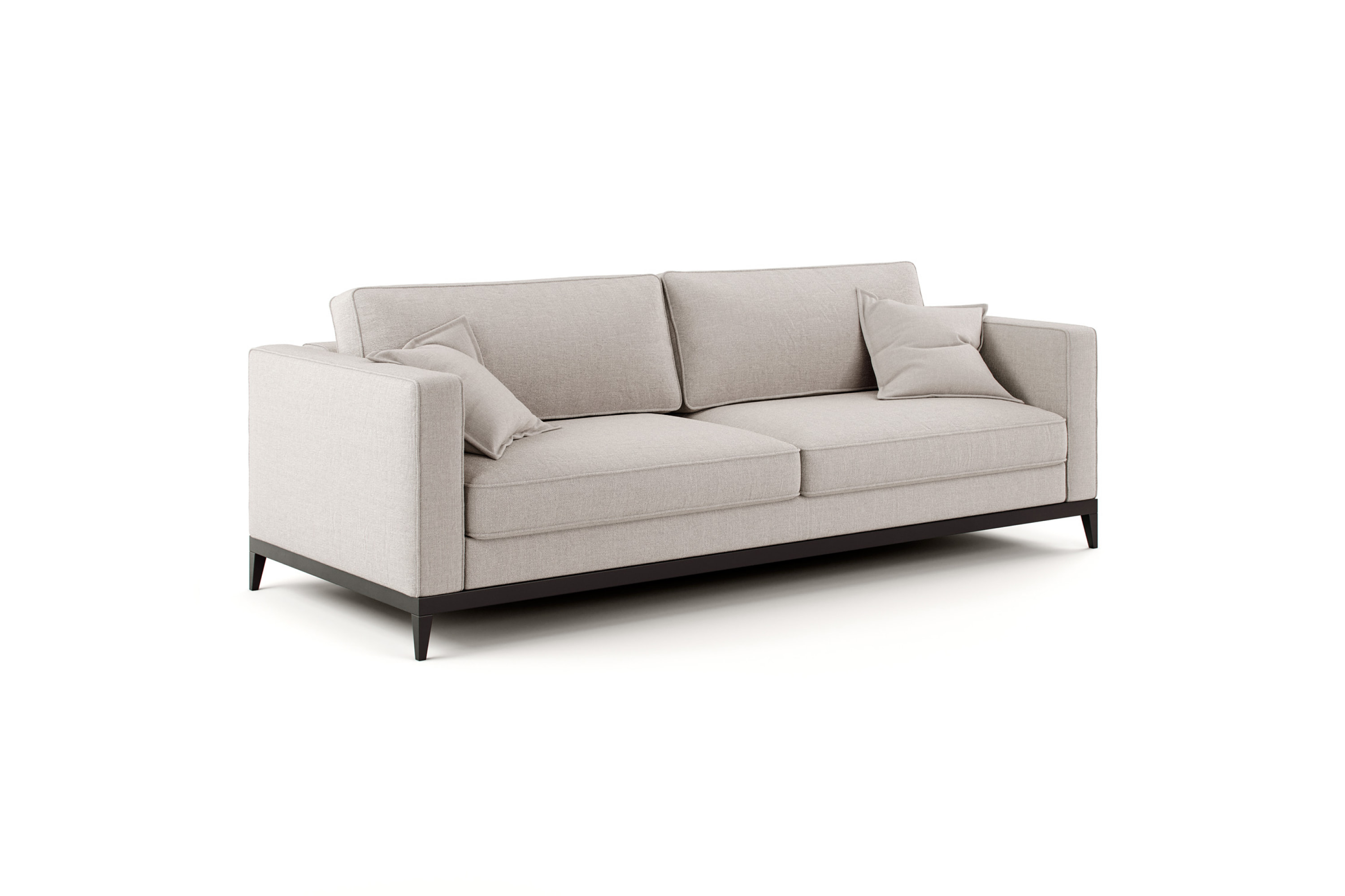 Прямой Диван Стив на ножках раскладной двухместный  размер 240x100 см. Фото 2