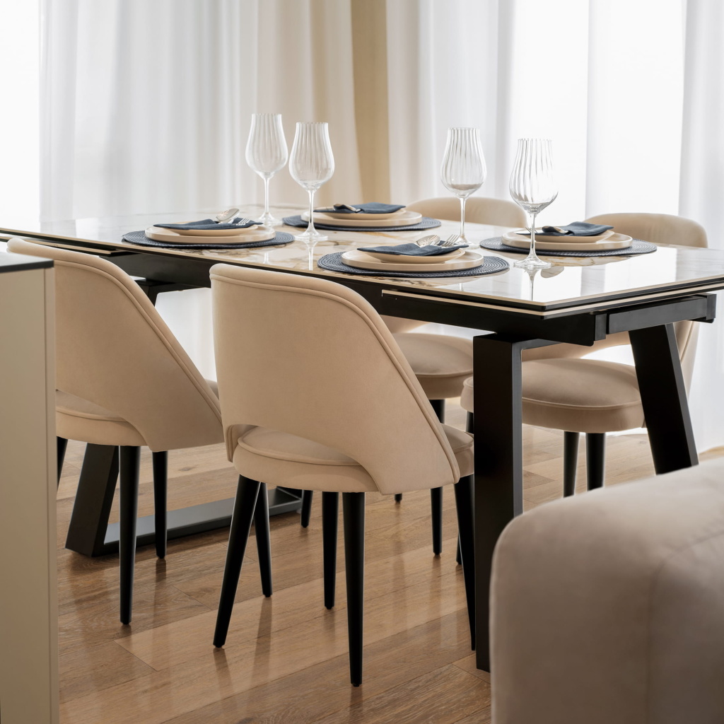 Обеденный стул Тайлер с мягкой обивкой. Фото 10