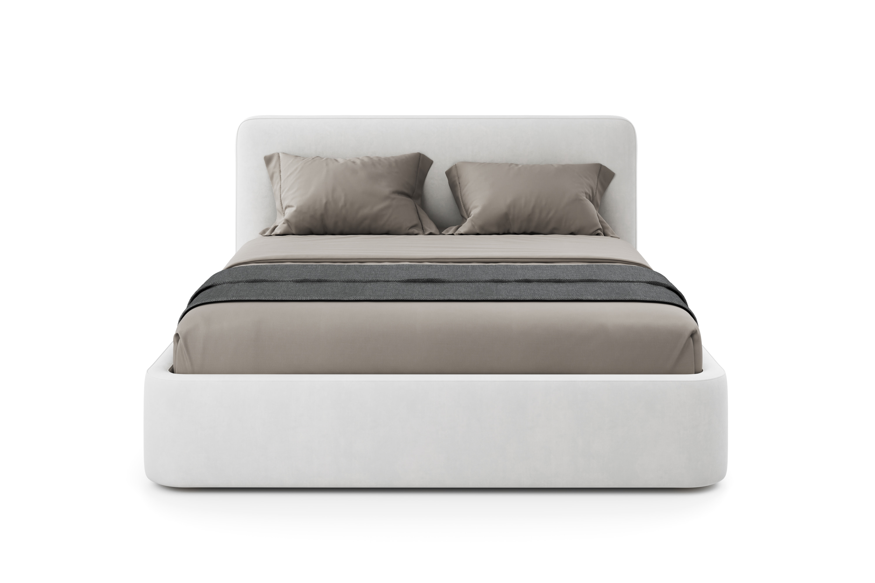 Кровать Бадди 160 x 200 в велюре Teddy с подъемным механизмом . Фото 1