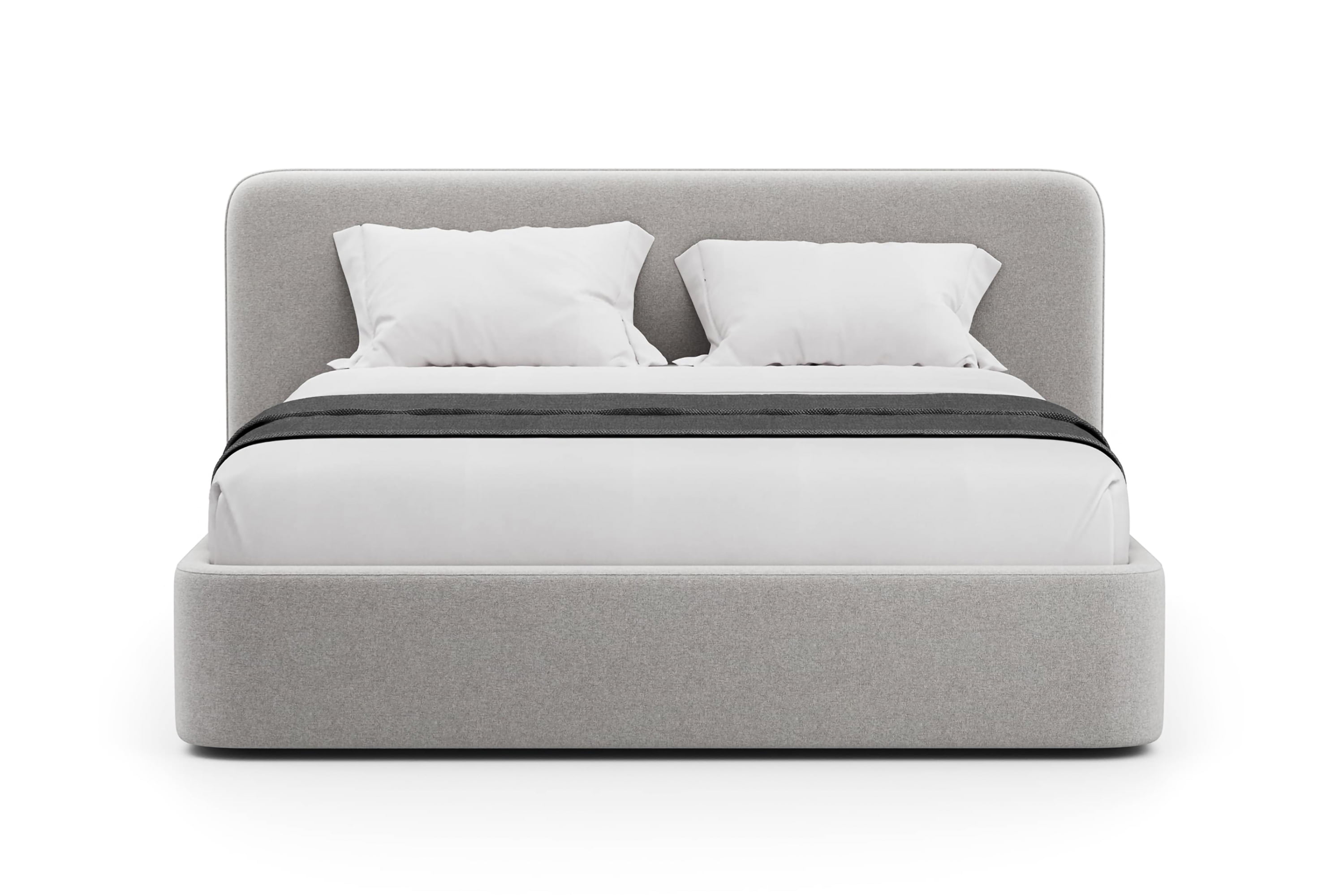 Кровать Барри 160 x 200 в рогожке Jazz с подъемным механизмом . Фото 1