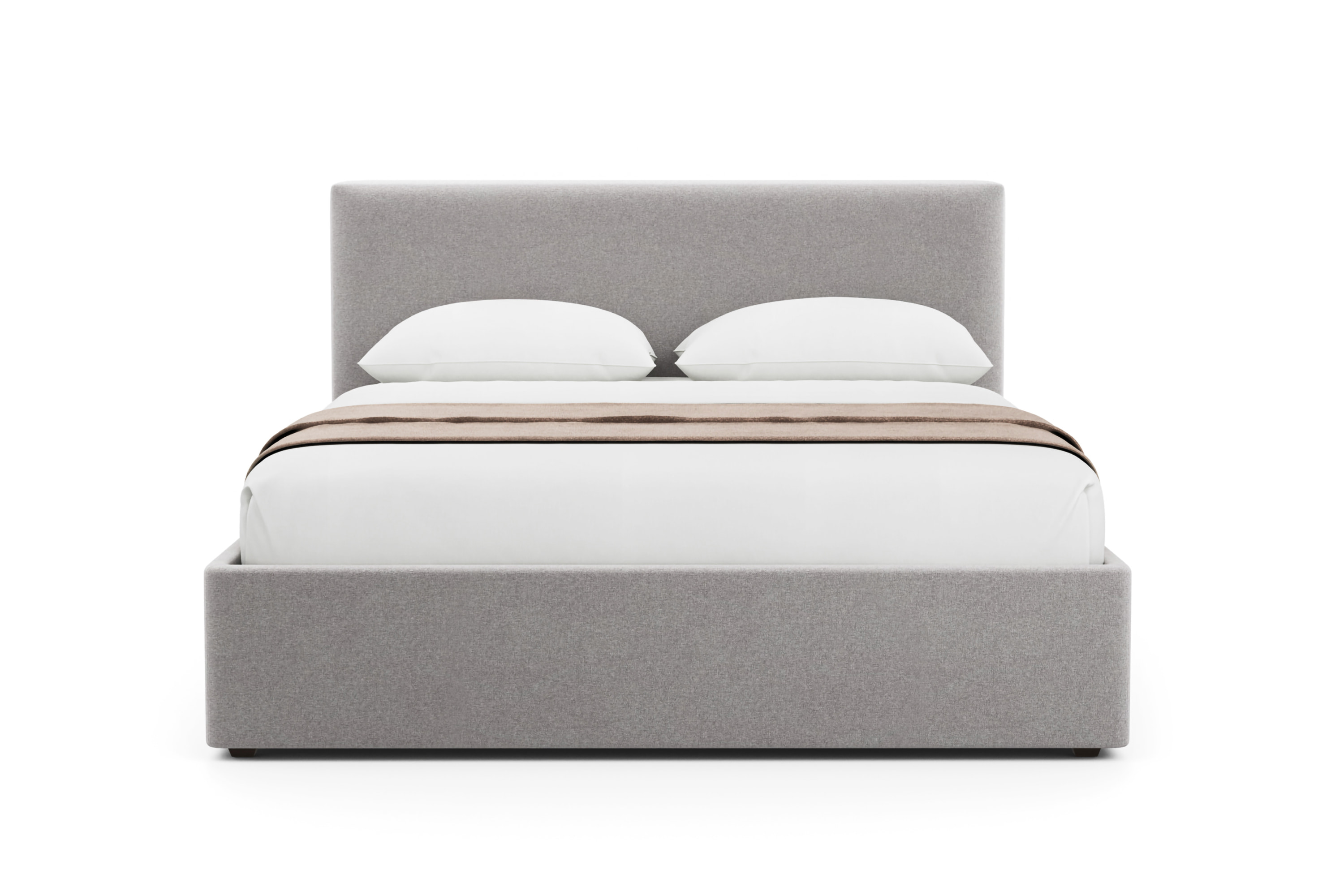 Кровать Кент 160 x 200 в рогожке Jazz с подъемным механизмом . Фото 1