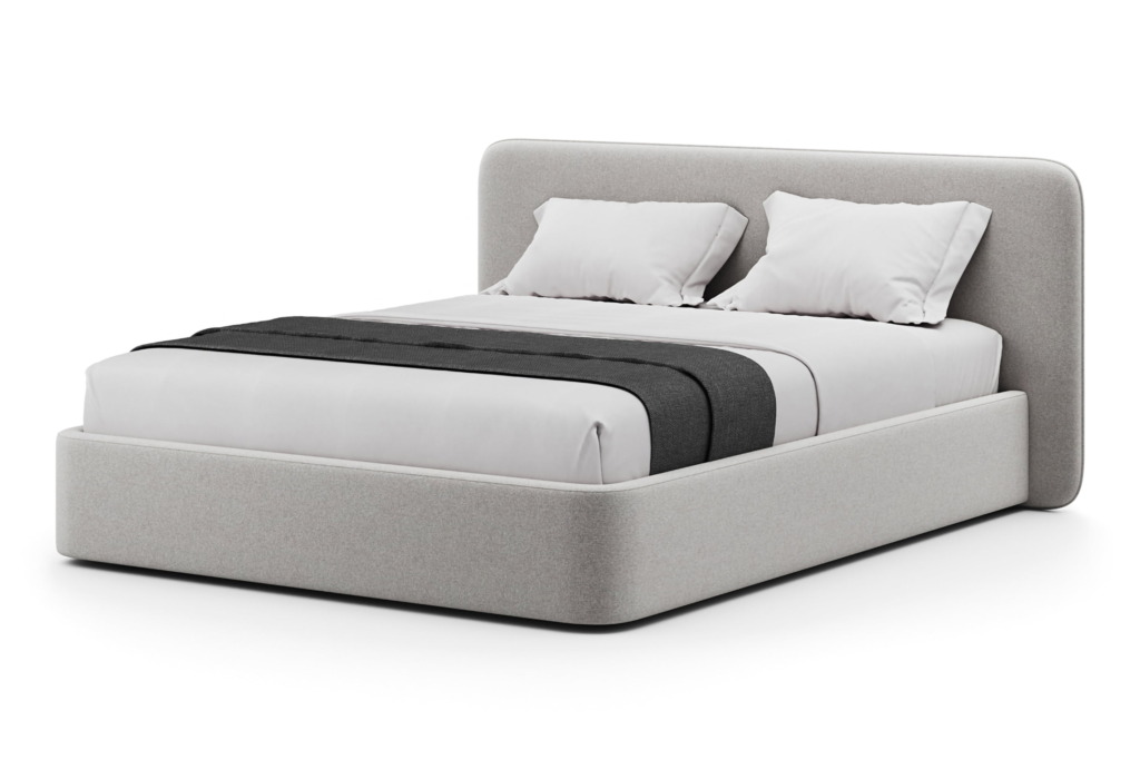 Кровать Барри 160 x 200 в рогожке Jazz с подъемным механизмом купить по цене 197 676 руб, в наличии в интернет магазине Лавсит