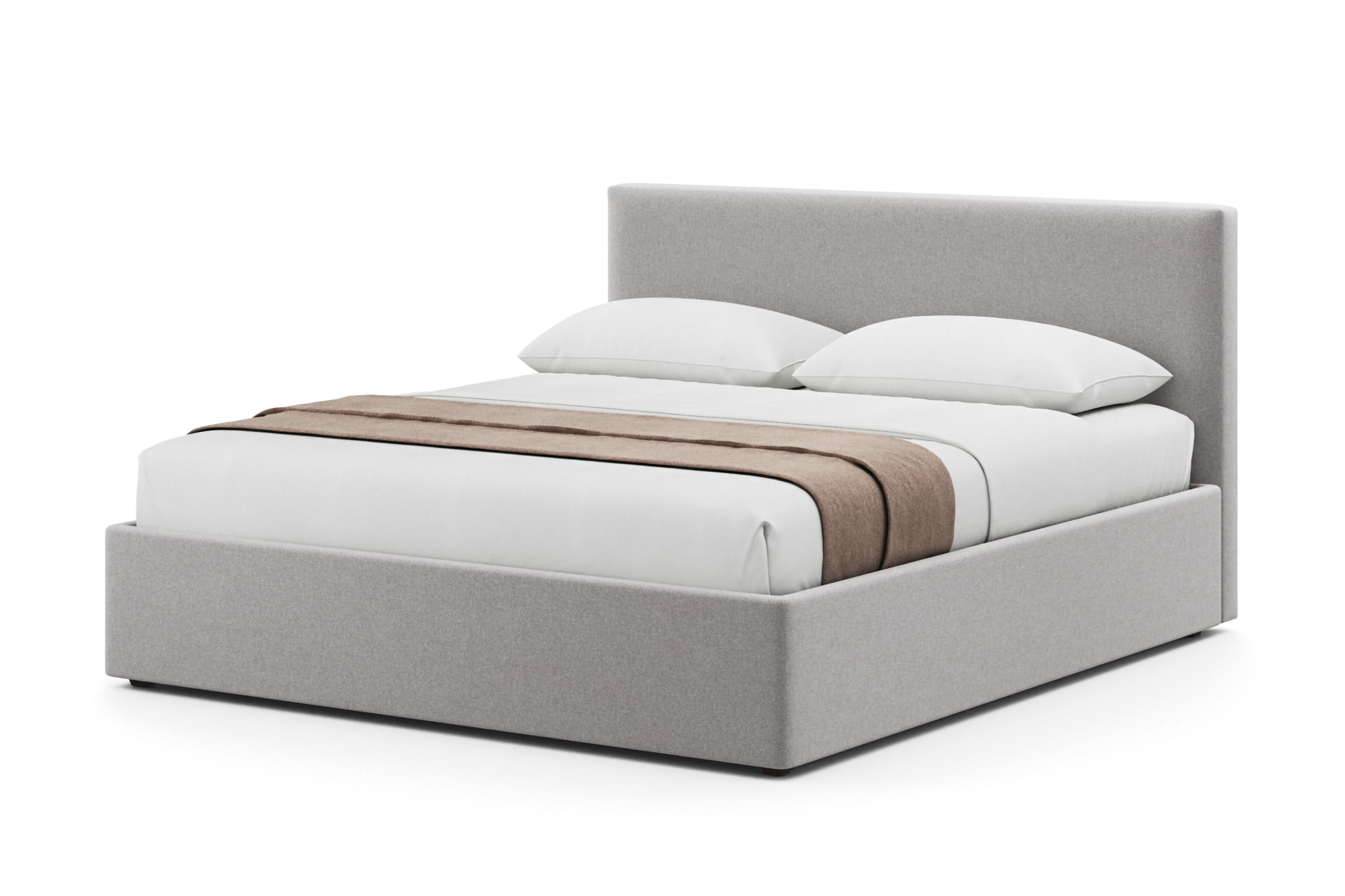 Кровать Кент 160 x 200 в рогожке Jazz с подъемным механизмом . Фото 2