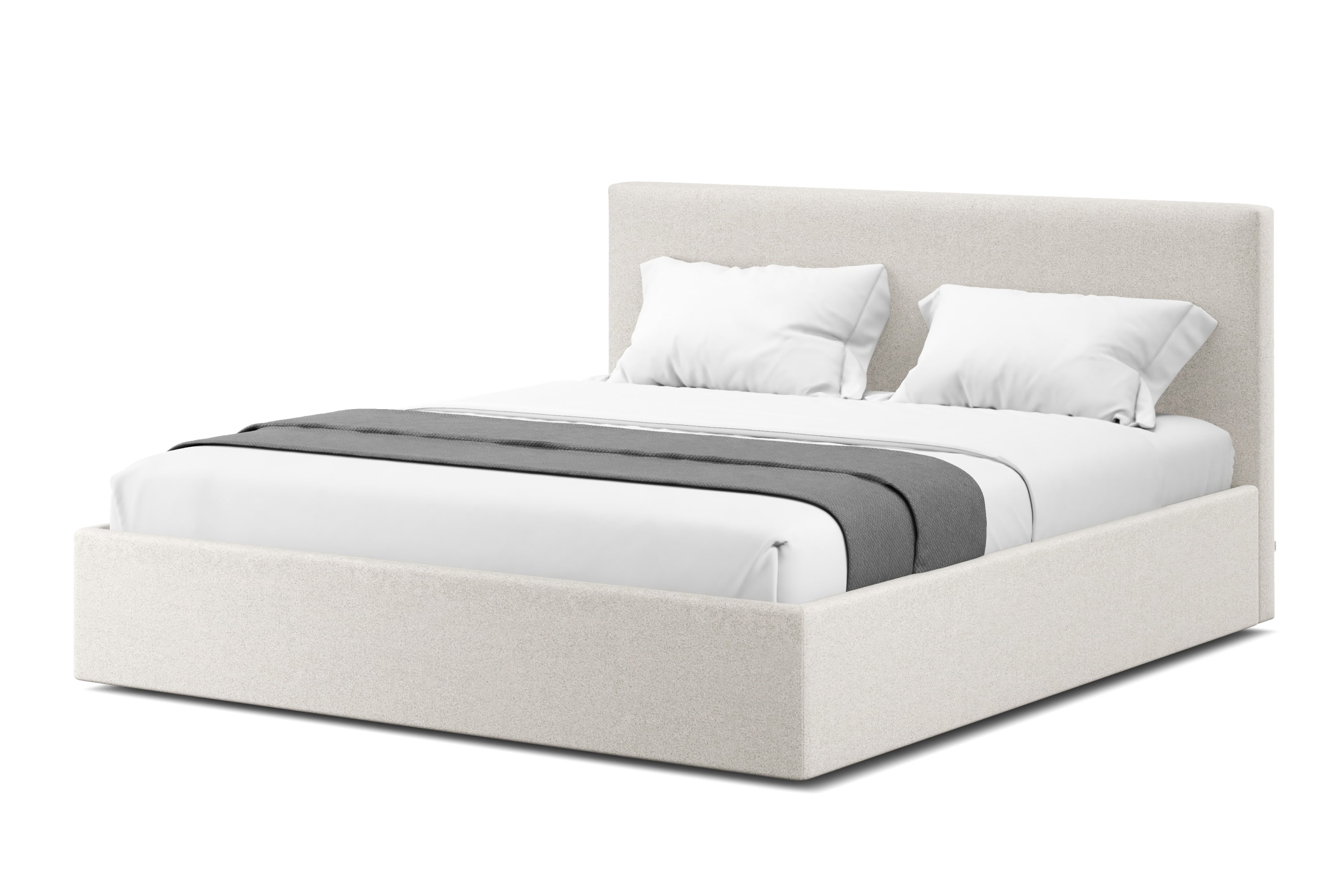 Кровать Кент 180 x 200 в букле Clarins с подъемным механизмом . Фото 2