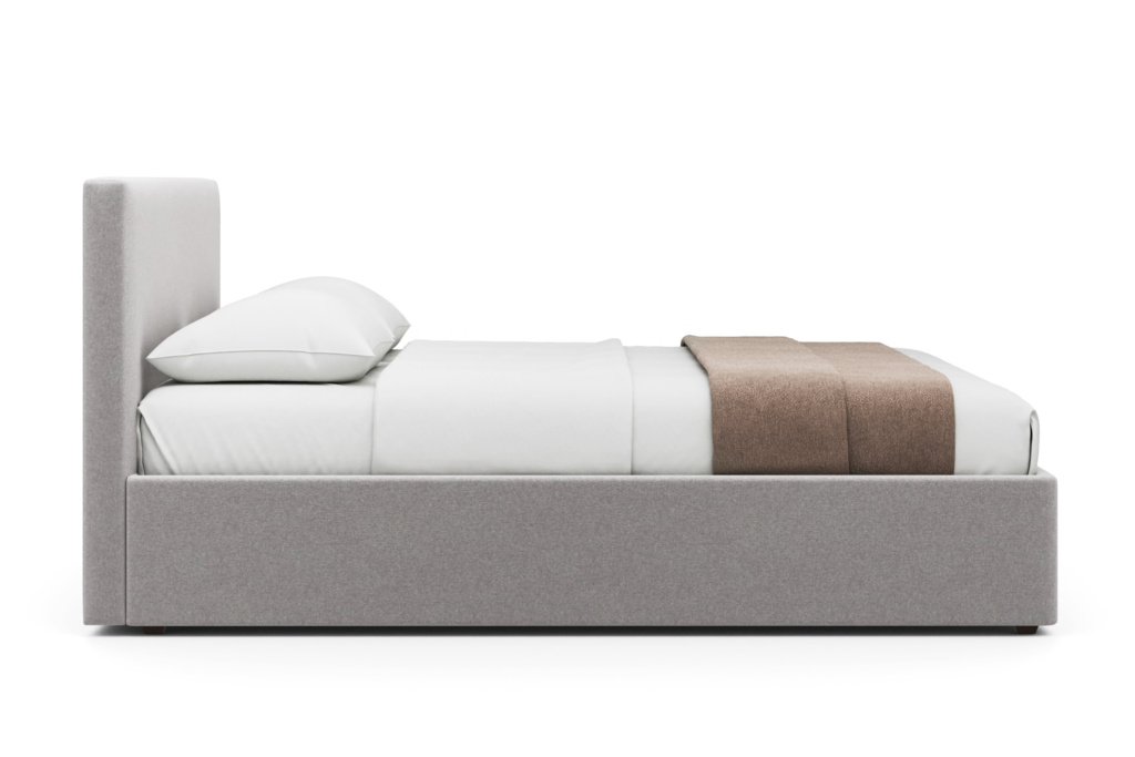 Кровать Кент 160 x 200 в рогожке Jazz с подъемным механизмом . Фото 3