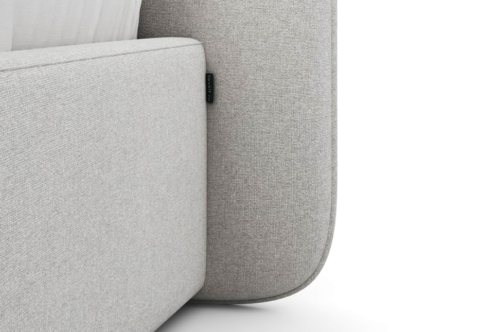 Кровать Барри 160 x 200 в рогожке Jazz с подъемным механизмом . Фото 4