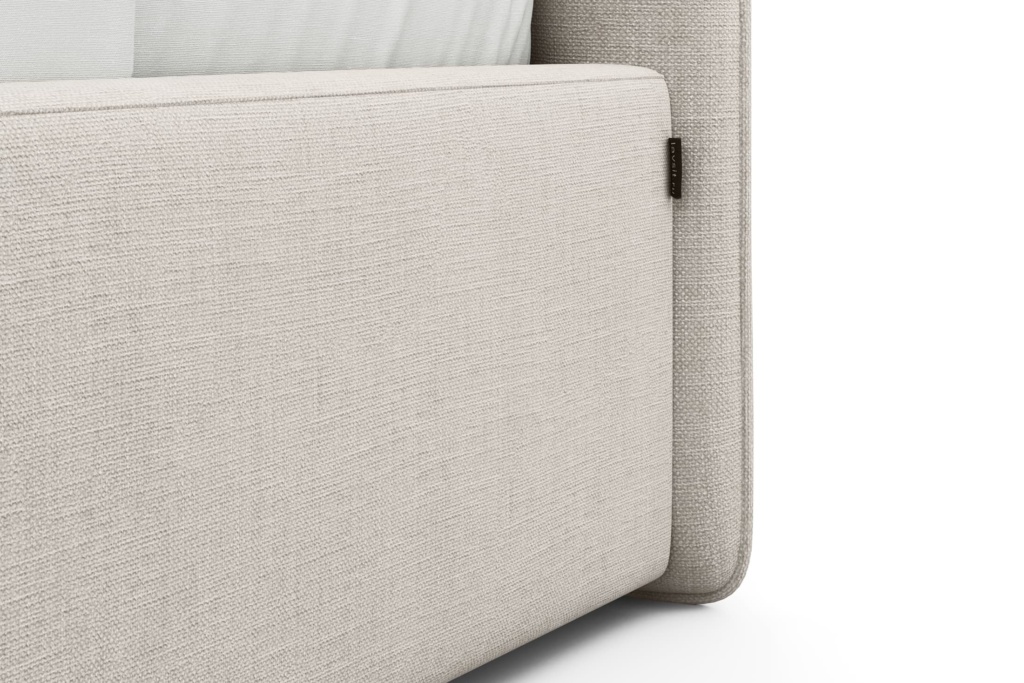 Кровать Барри 180 x 200 в шенилле Adriana с подъемным механизмом . Фото 5