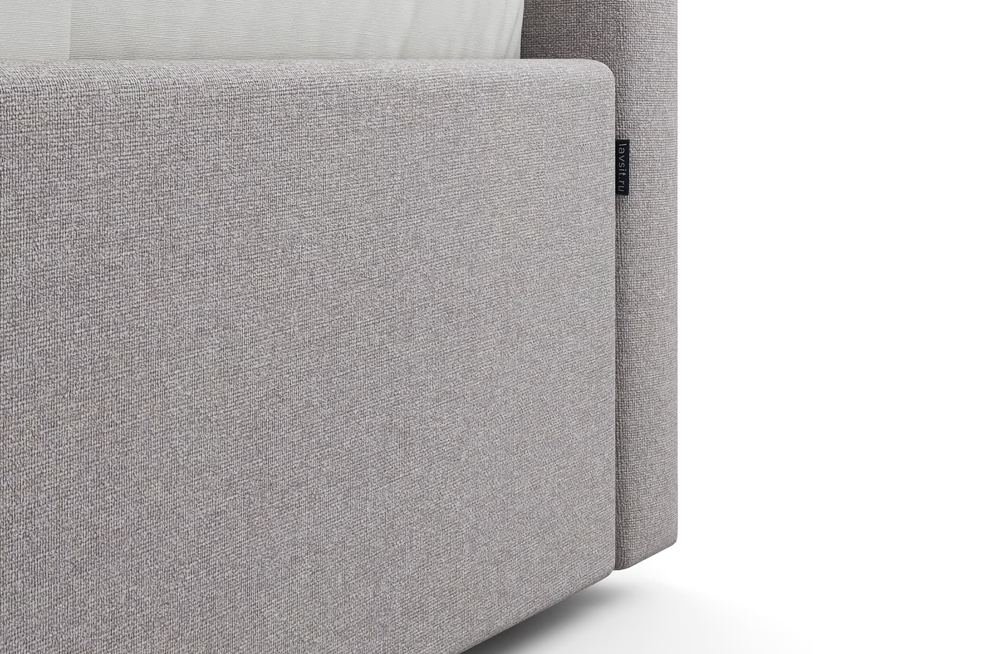 Кровать Кент 160 x 200 в рогожке Jazz с подъемным механизмом . Фото 4