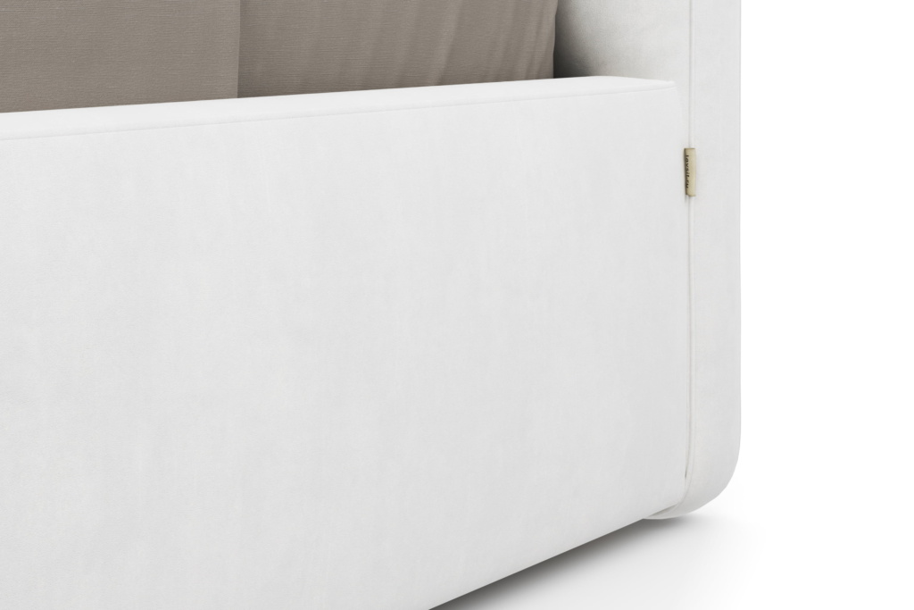 Кровать Бадди 160 x 200 в велюре Teddy с подъемным механизмом . Фото 3