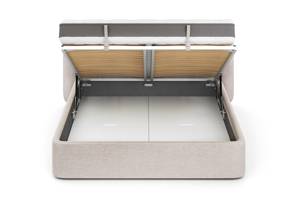 Кровать Барри 160 x 200 в велюре Missoni с подъемным механизмом . Фото 6