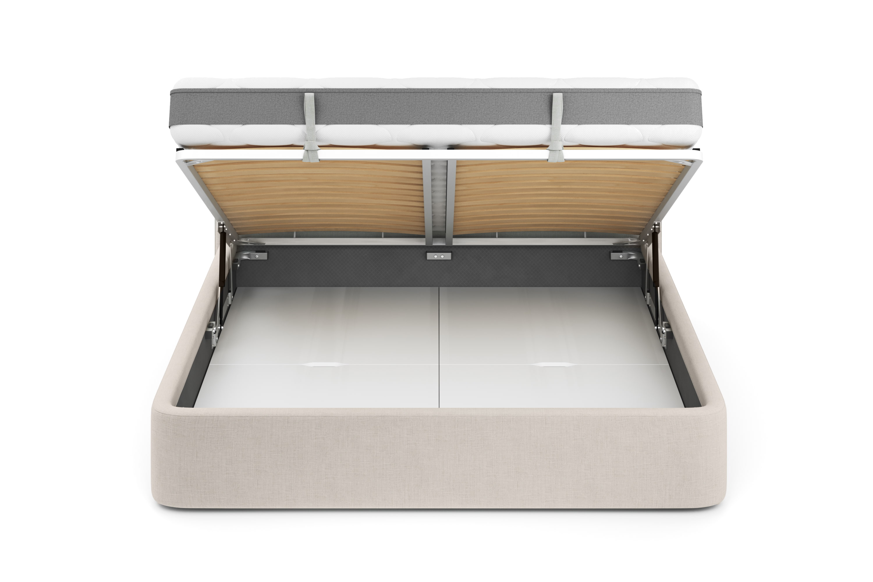 Кровать Барри 180 x 200 в шенилле Adriana с подъемным механизмом . Фото 6