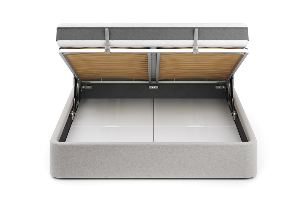 Кровать Барри 180 x 200 в рогожке Jazz с подъемным механизмом . Фото 6