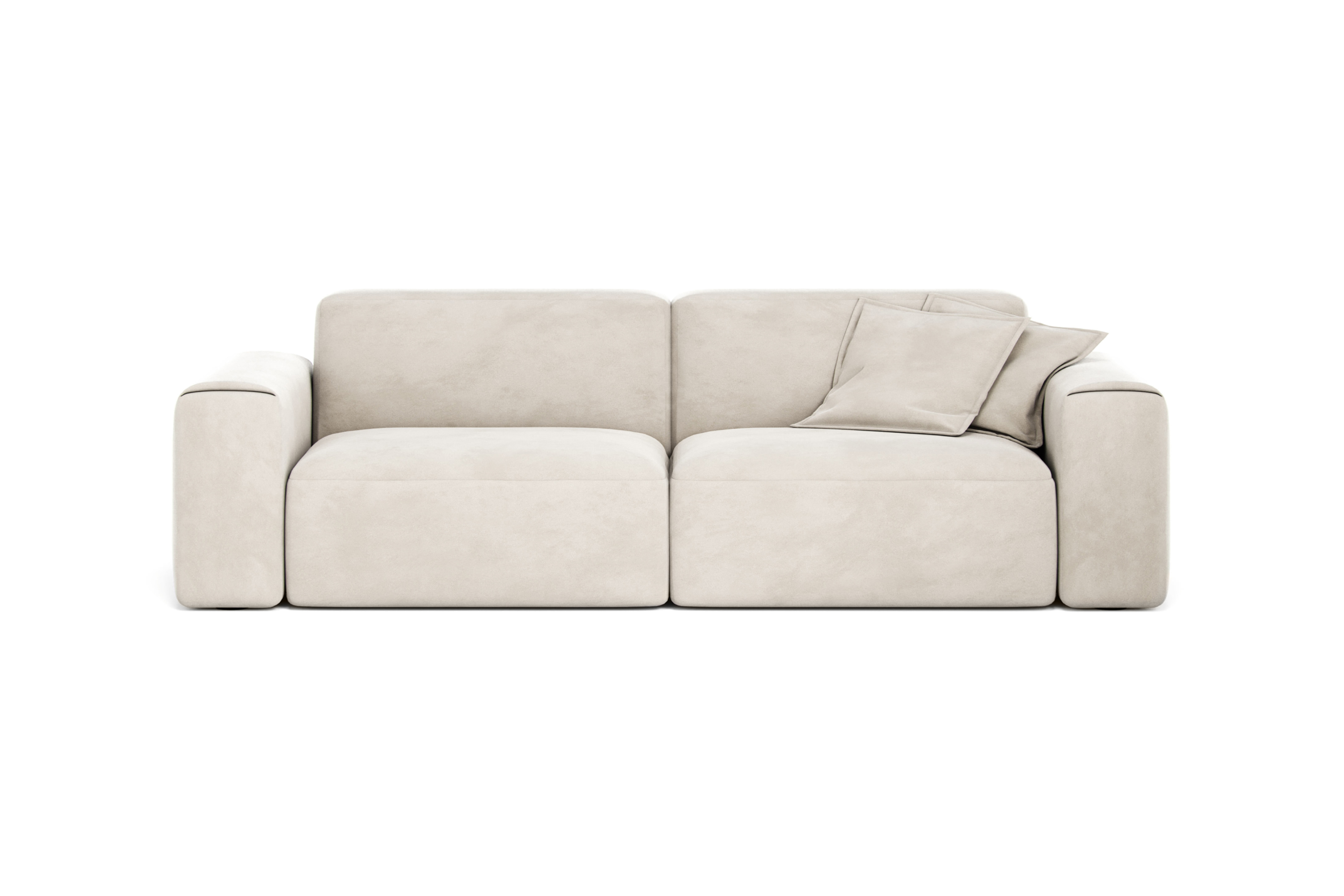 Прямой Диван Джэк раскладной двухместный  размер 240x100 см. Фото 1